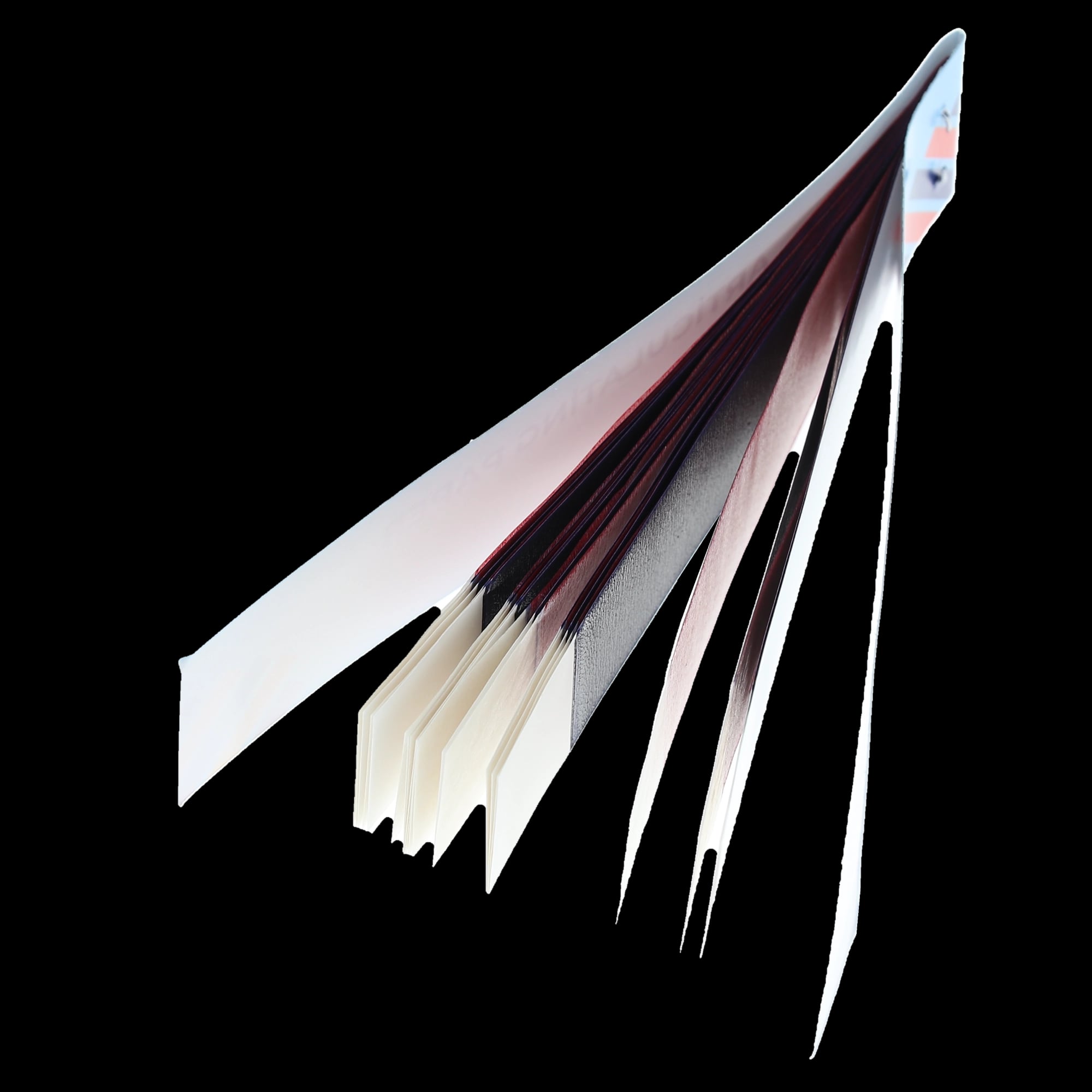 Articulating Paper Strips, Thin, 71 Microns, Blue/Red, 144/Pk, 400957
