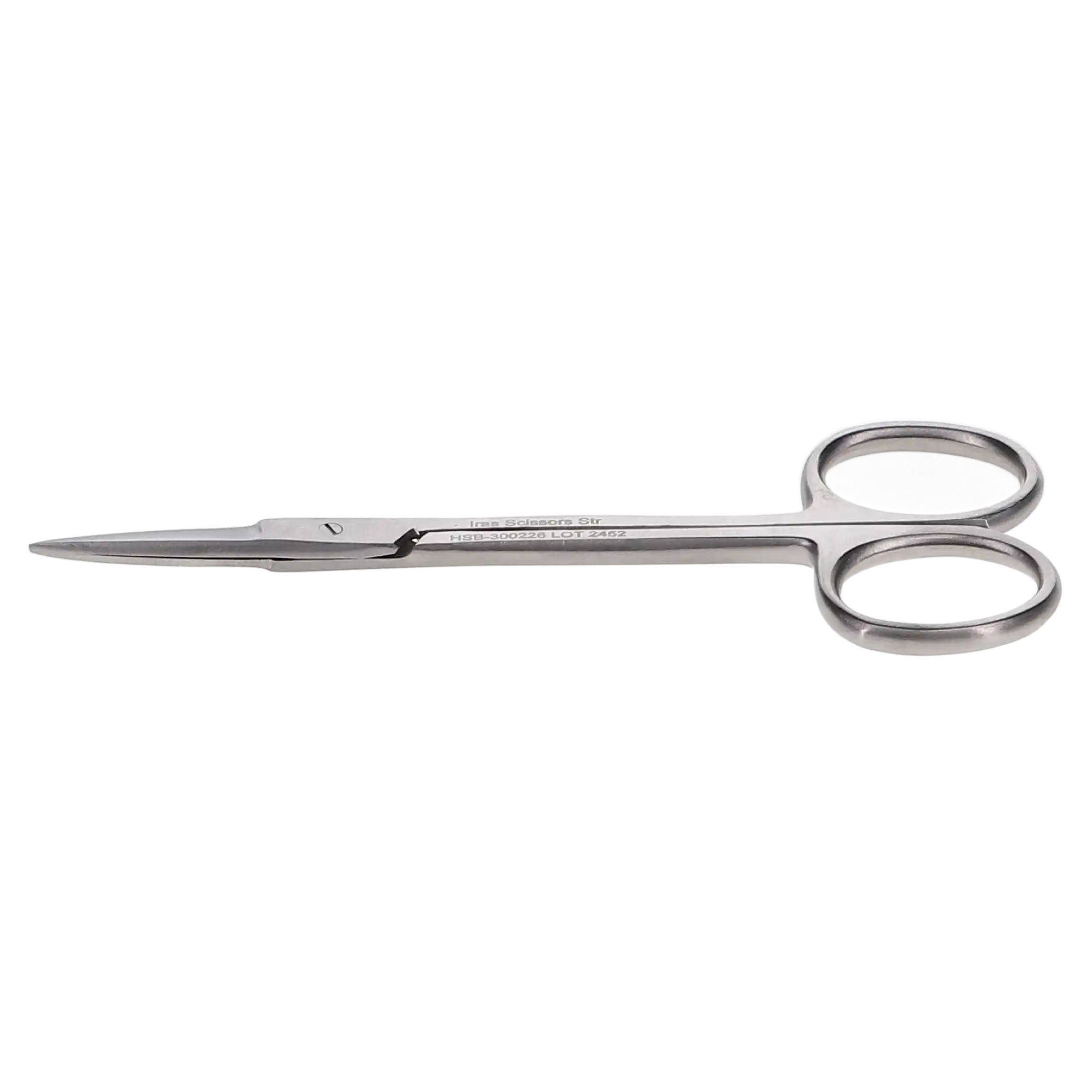 HSB Iris Gum Scissors, 4.5" (11.5 cm), Straight, Flat Blades, Stainless Steel, 1/Pk, 300226
