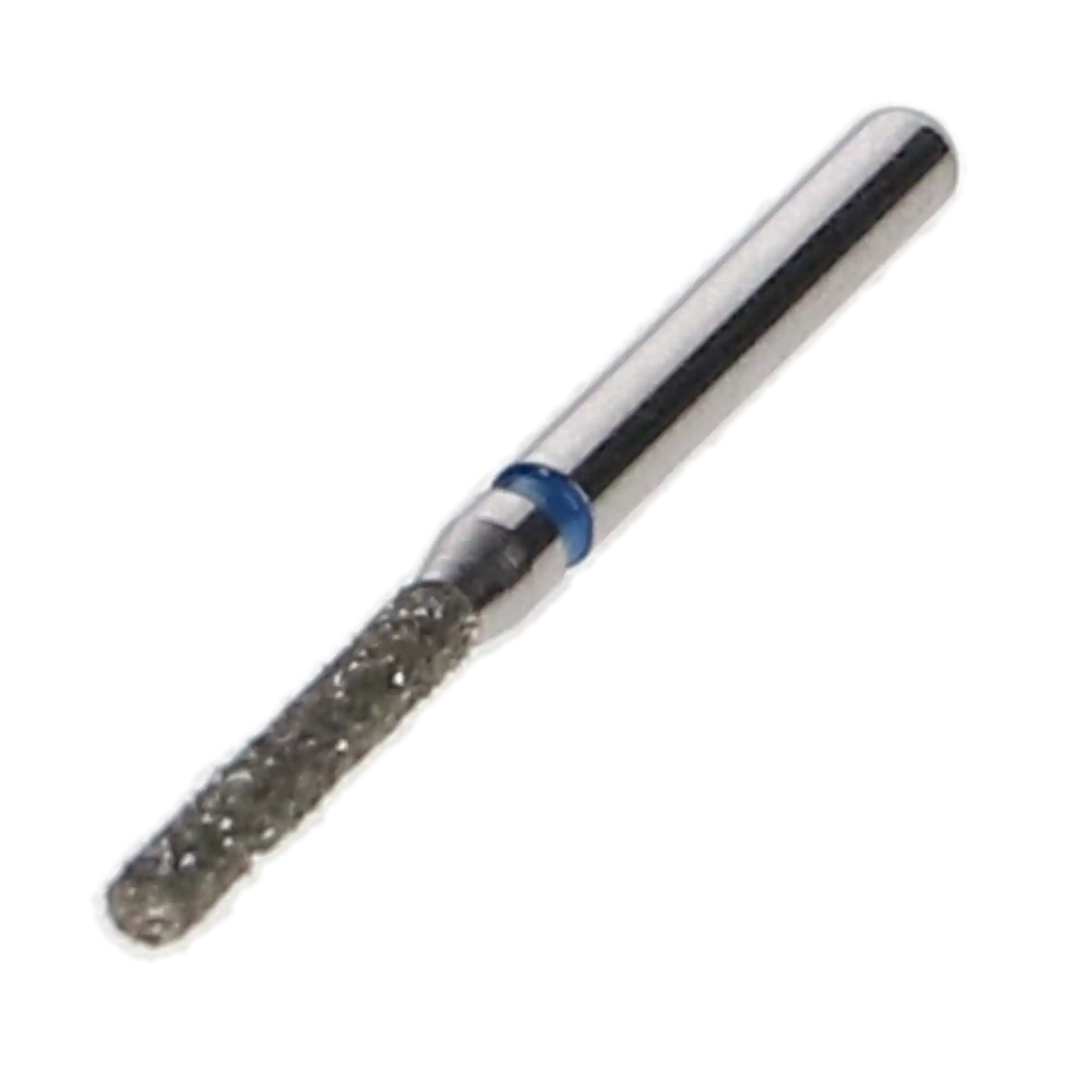 HSB House Brand Diamonds Flat End Cylinder Bur 837-012M, 10/Pk