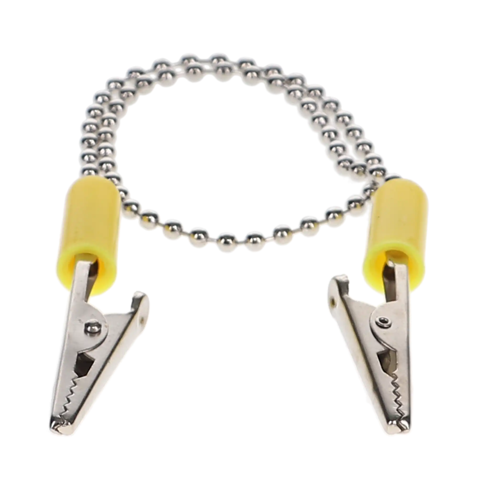 Daisy Chain Bib Clips, Yellow, 3/Pk