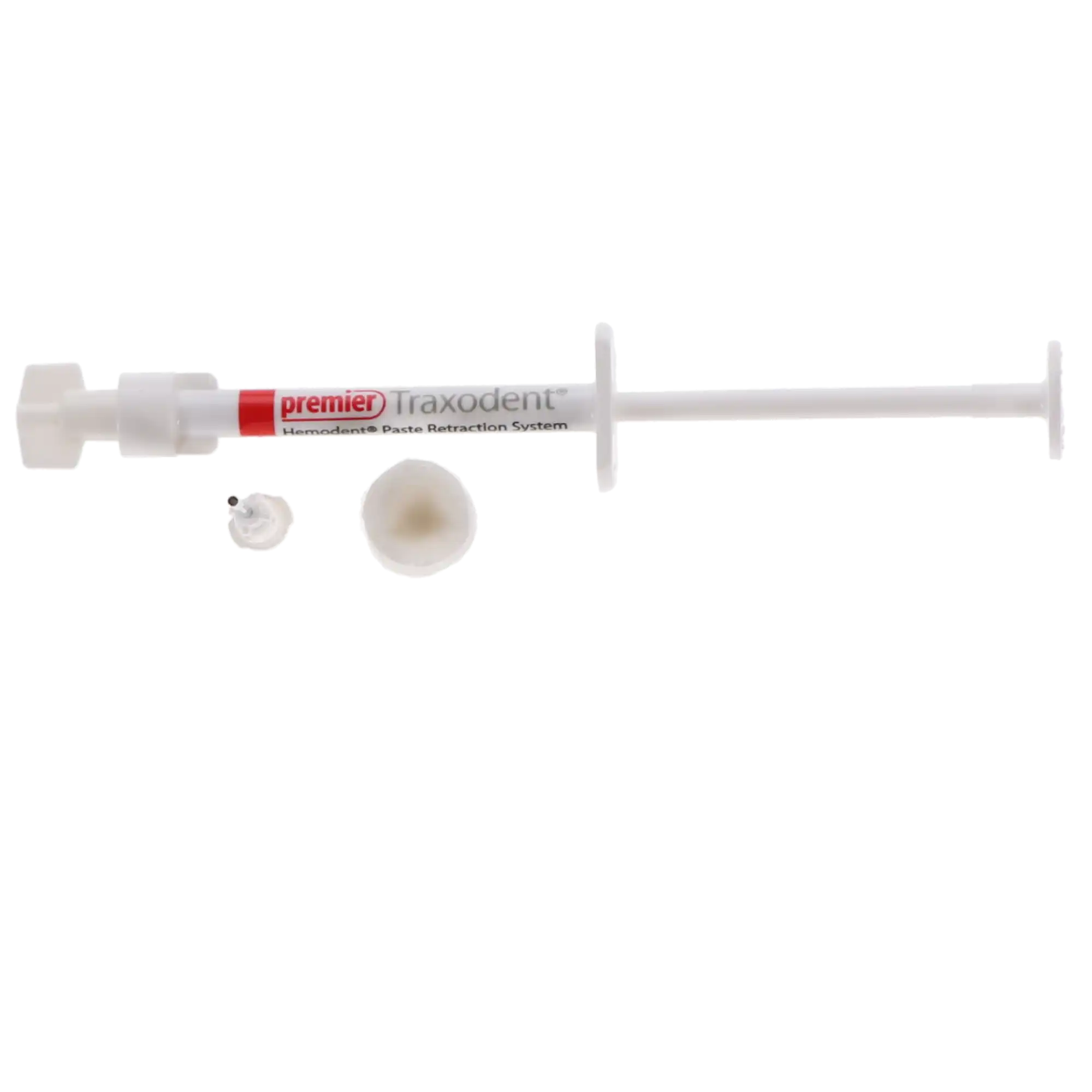 Premier Traxodent Hemostatic Retraction Paste System, Starter Pack, Aluminum Chloride, Syringe Delivery