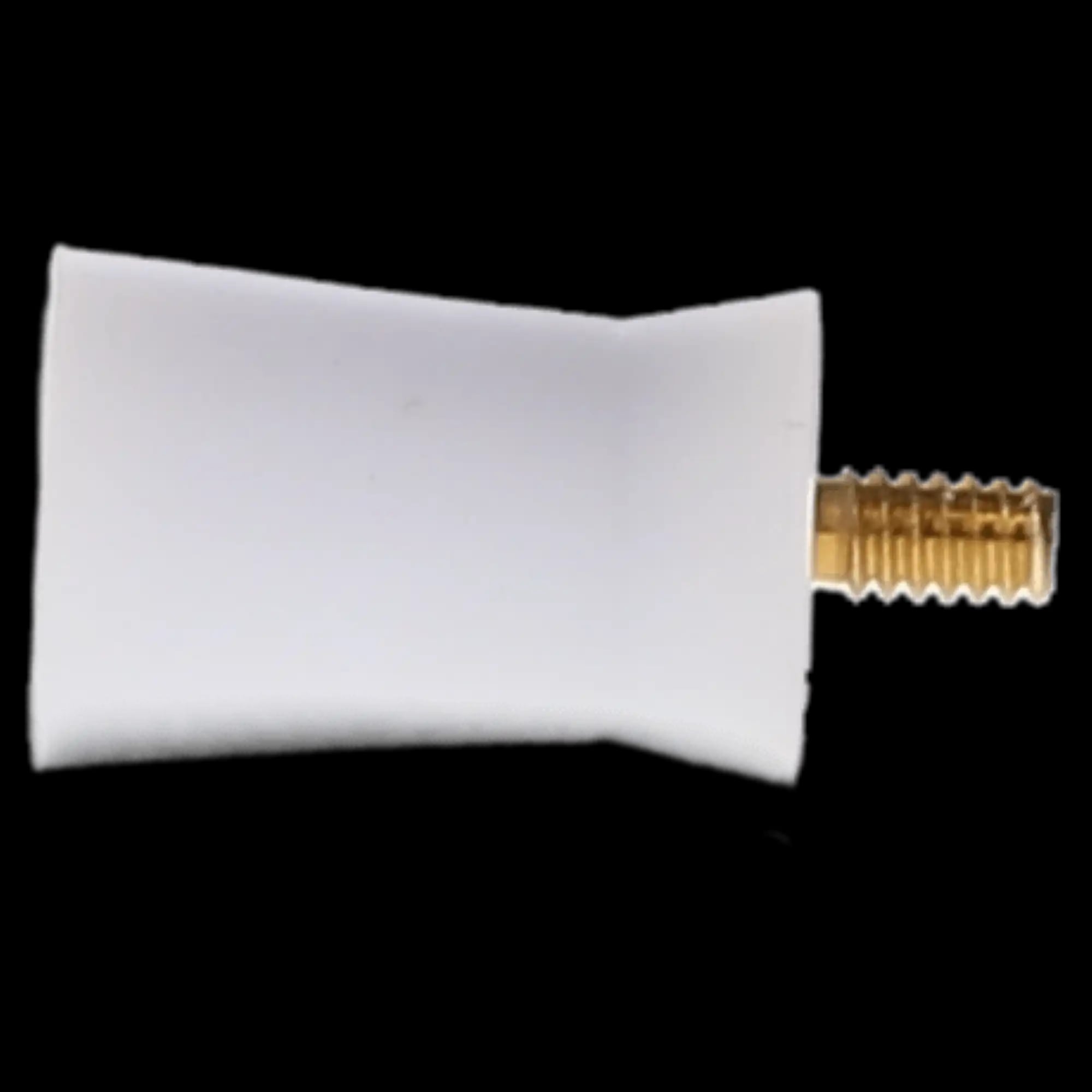 Disposable Prophy Cups, Silicone Soft, White, Screw Type, Webbed, 144/Pk, 102001