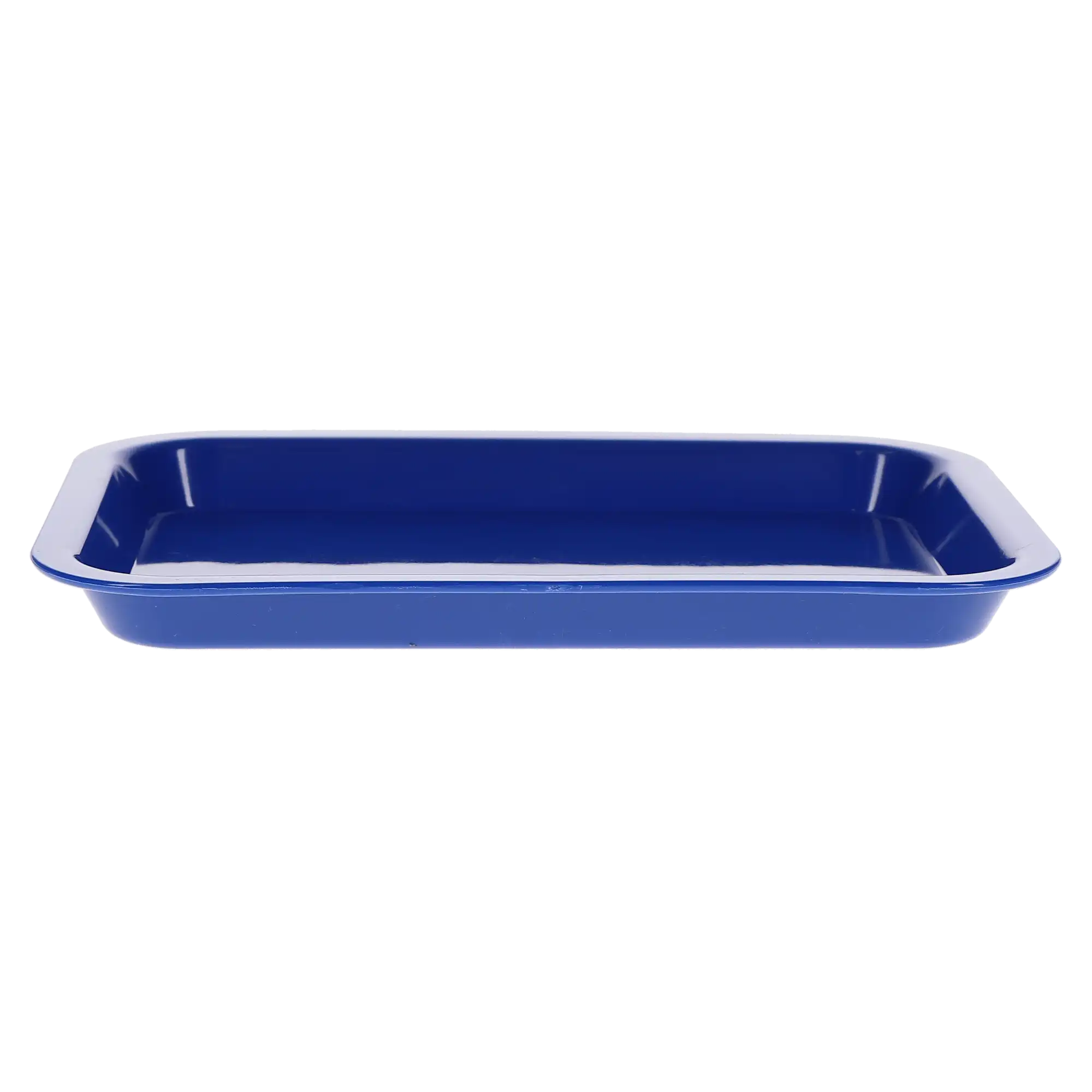 Set-Up Plastic Flat Tray, #F, Mini, Neon Blue, 1/Pk, 108155