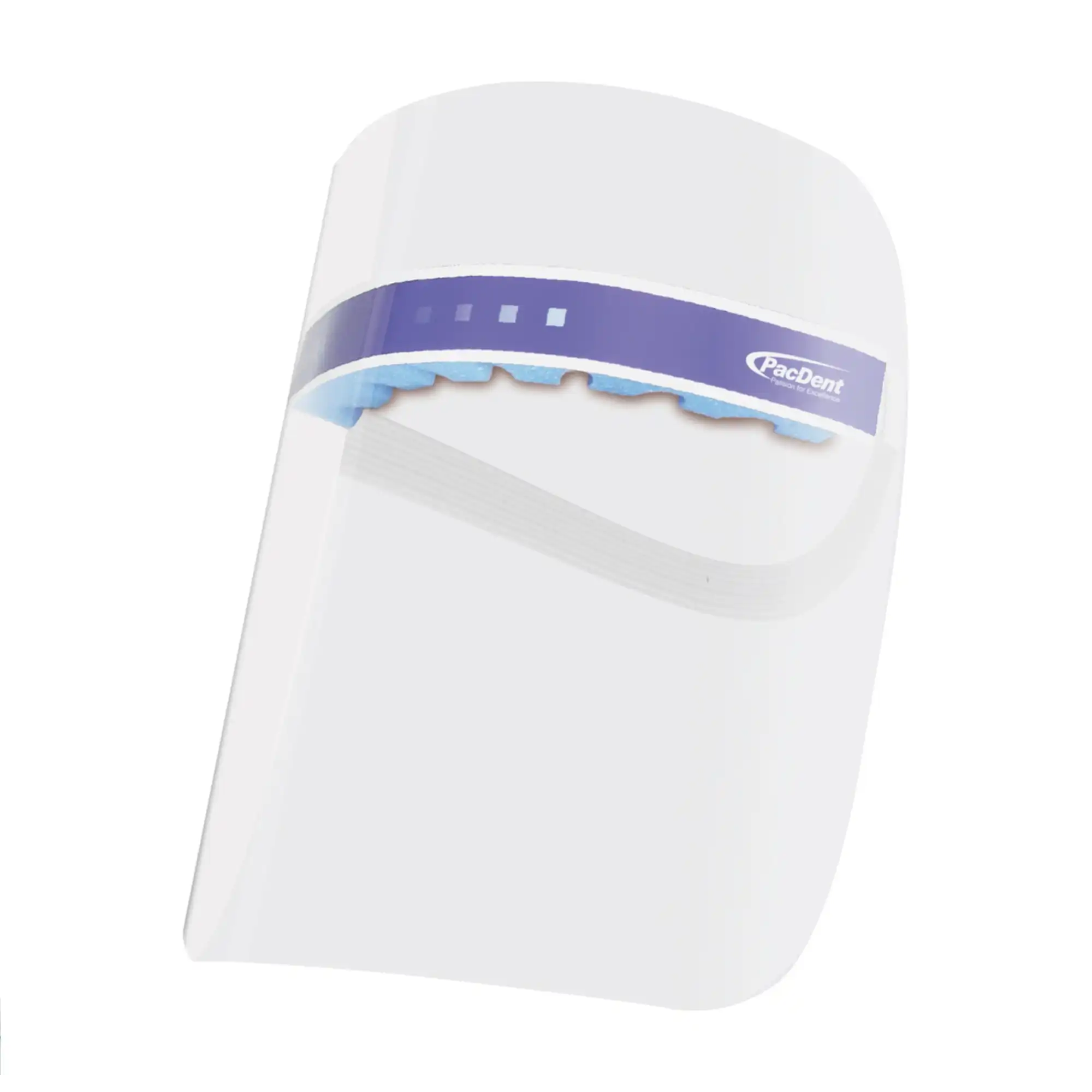 Pac-Dent iShield Disposable Face Shield, Vented, 24/Pack, S024