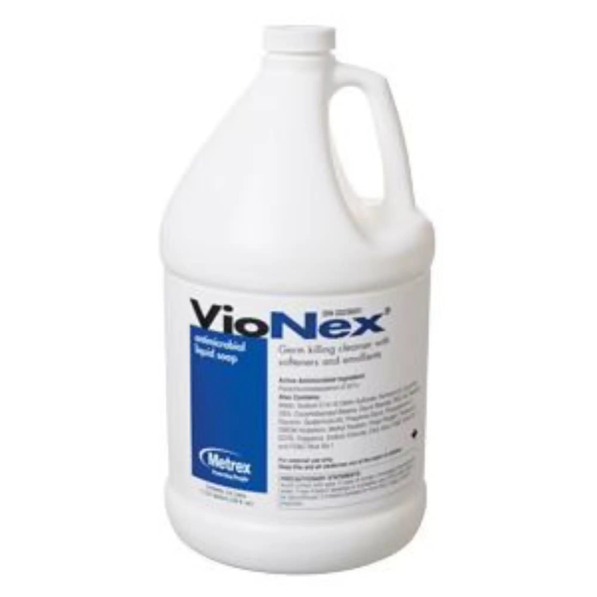 Metrex VioNex Antimicrobial Liquid Soap, 0.5% PCMX with Nonoxynol-9, 1 Gallon Bottle (Discontinued)