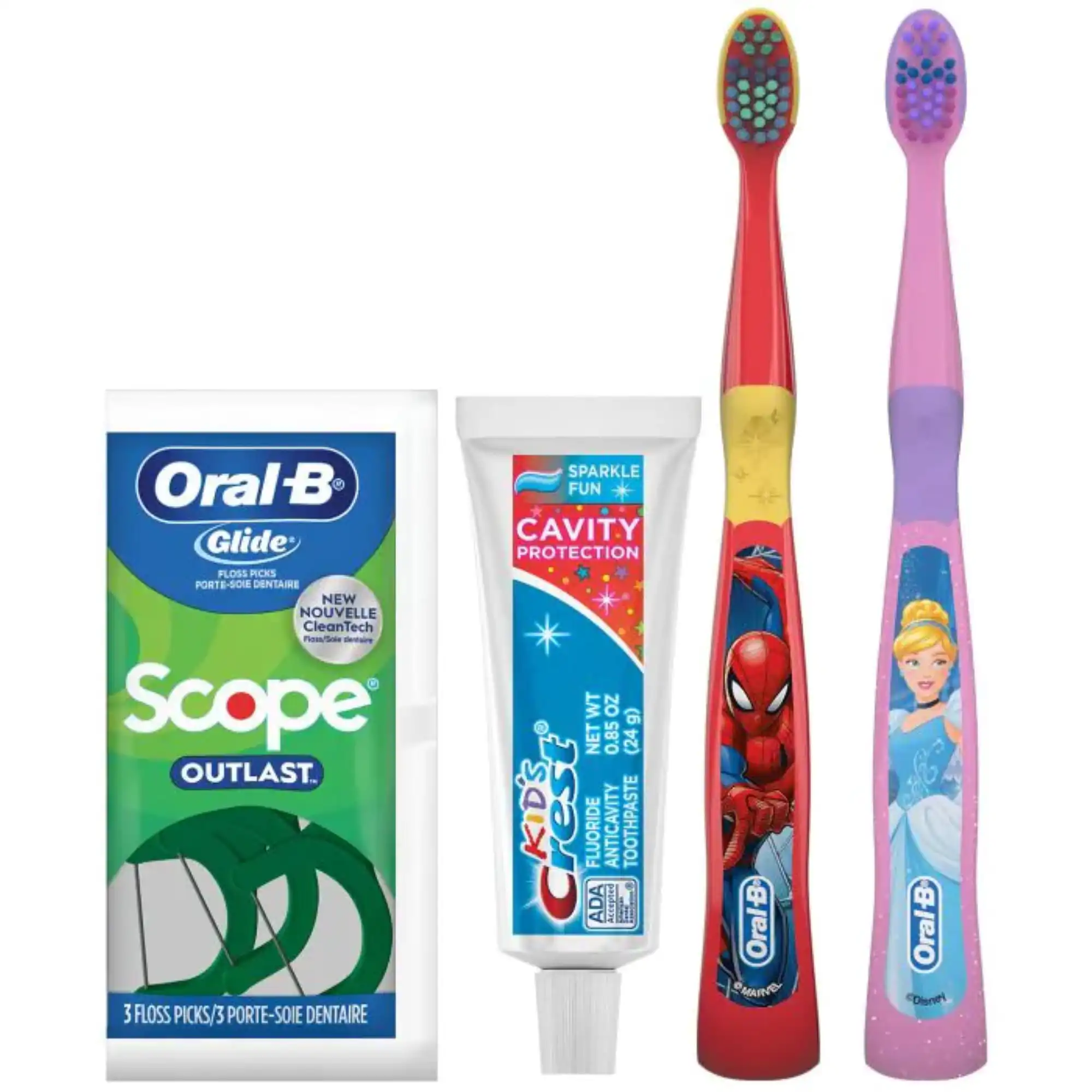 Oral-B Kids 3+ Solution Manual Bundle (72/Case), 80819862