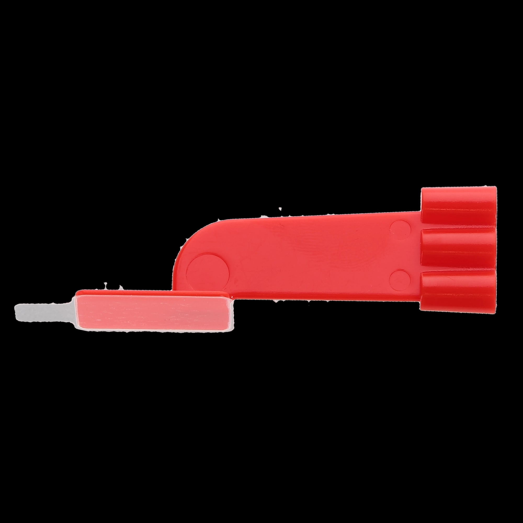 Pac-Dent EzAim Individually Cut Adhesive Sensor Holder, Bitewing, Red, 50/Pk, 131118