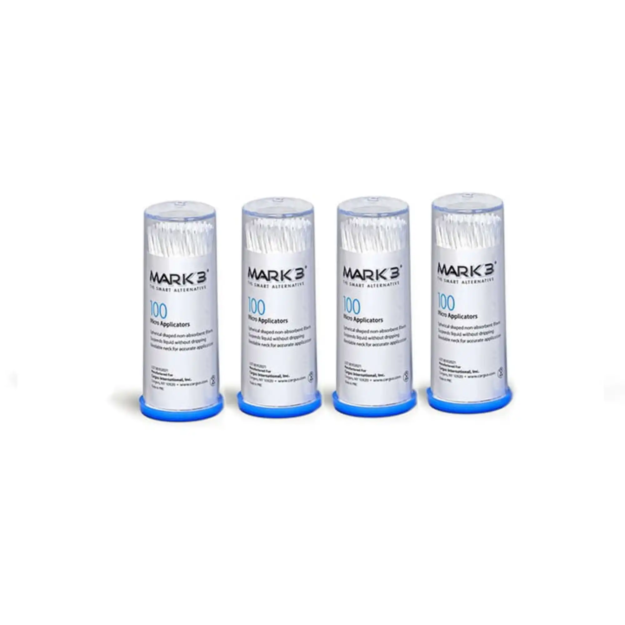 Mark3 Disposable Micro Applicators, Super Fine White, 400/Pk, 8098