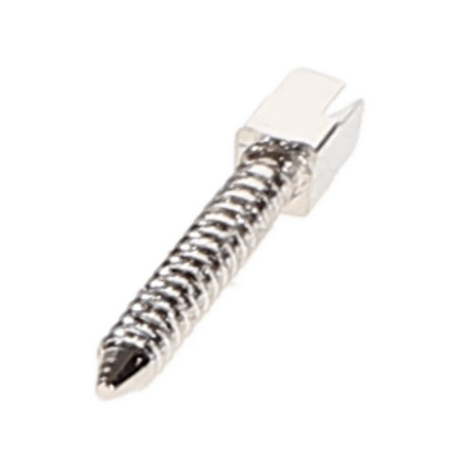 House Brand Dentistry Stainless-Steel Screw Post Refill, L4, #4 Long 11.8mm, 12/Pk, 400053