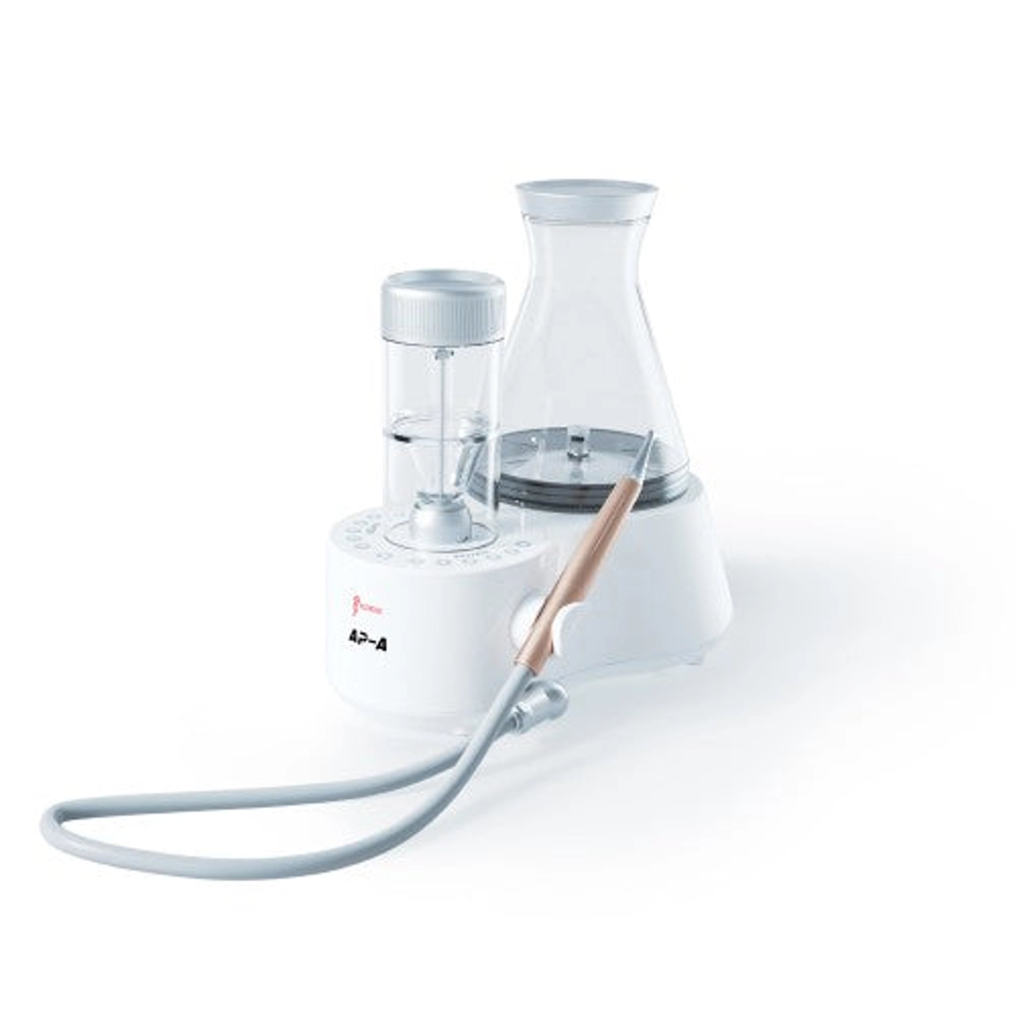 Woodpecker AP-A Countertop Air Polishing System, Supragingival & Subgingival, 2 Handpieces, 2 Water Reservoirs, 2 Powder Tanks, 30V, AP-A