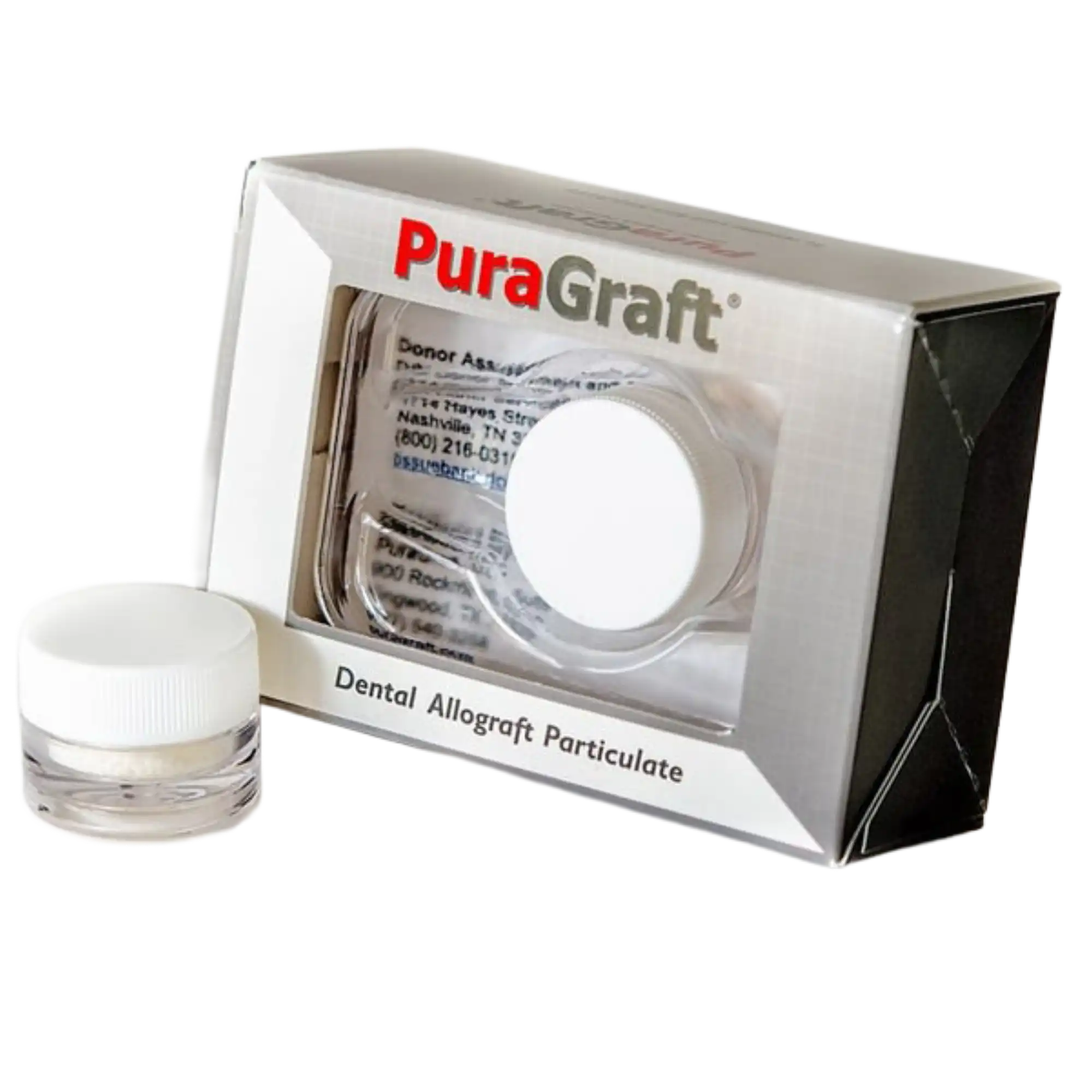 PuraGraft Mineralized Cortical Particulate, 250-1000 Microns, 2.5cc, MC-250-250