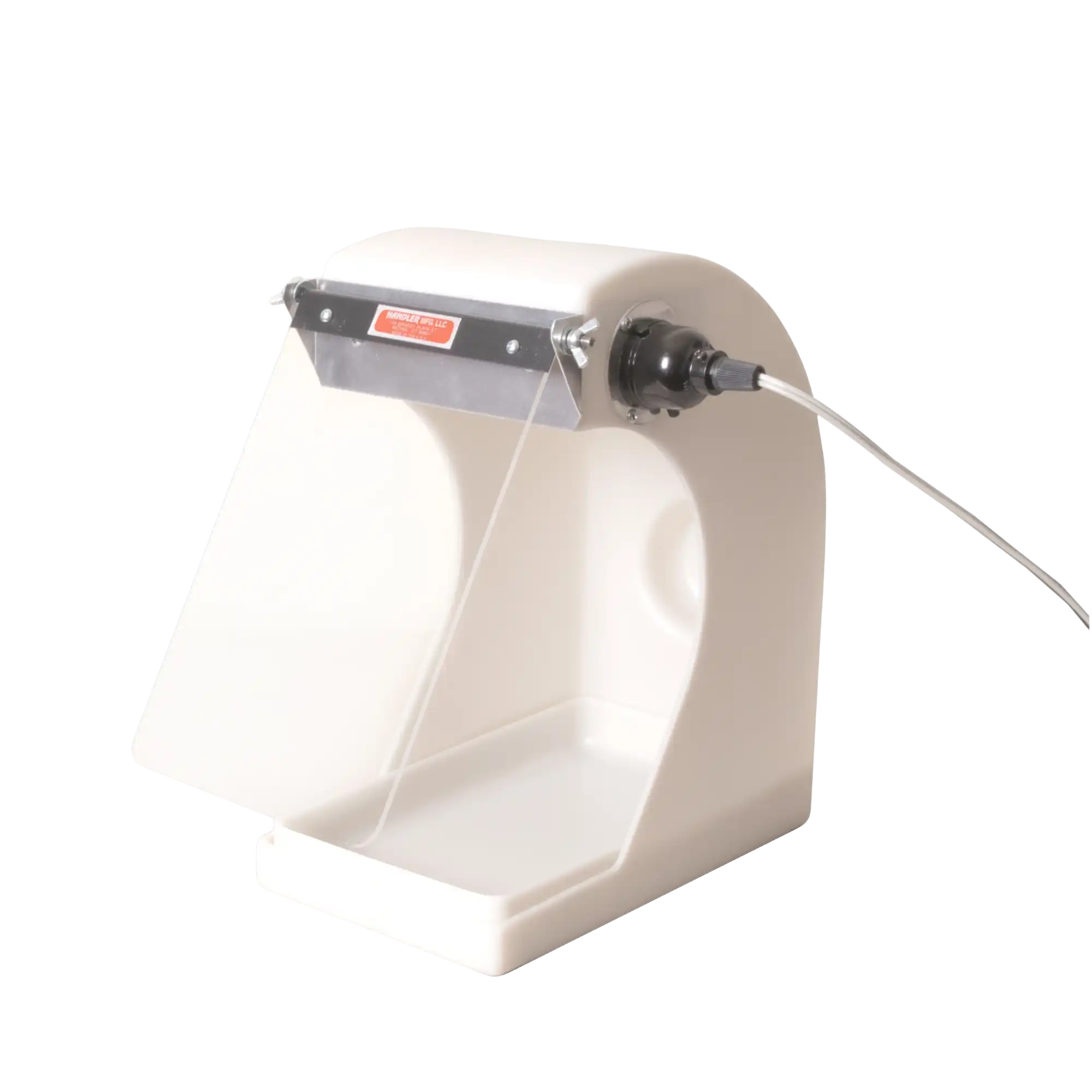 Handler Resin Splash Hood with Light on Right Side and Shield, 86RHL-R