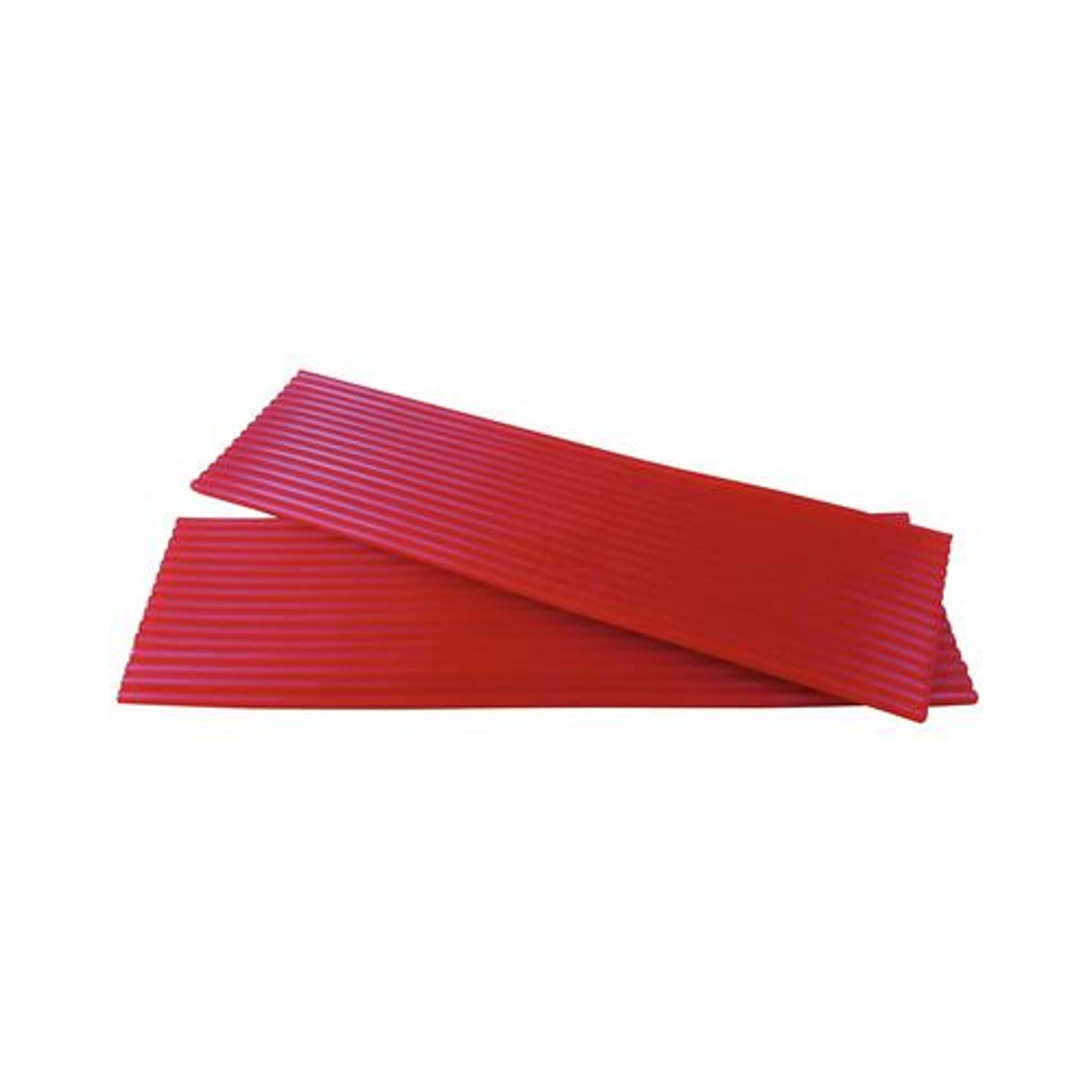 Quala Utility Wax Strips, Large, Red, 75/Box