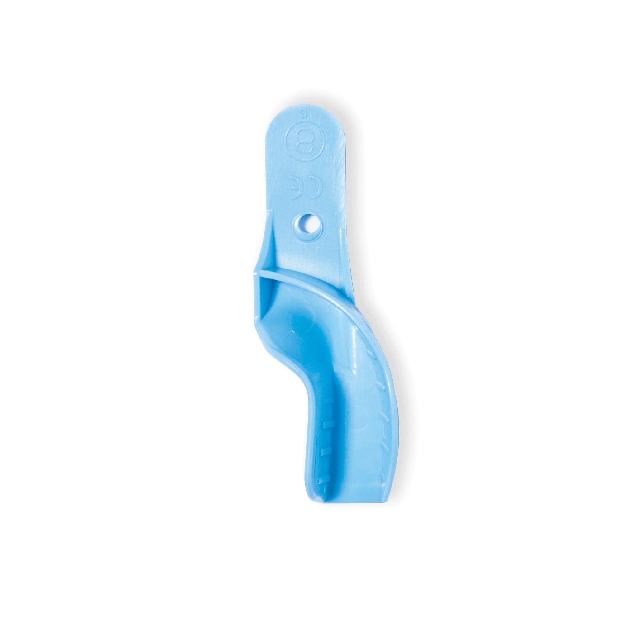 Quala Disposable Plastic Impression Trays, #8 Quadrant Upper Right/Lower Left, Non-Perforated, 12/Bag, QIT8QDURLL-NP