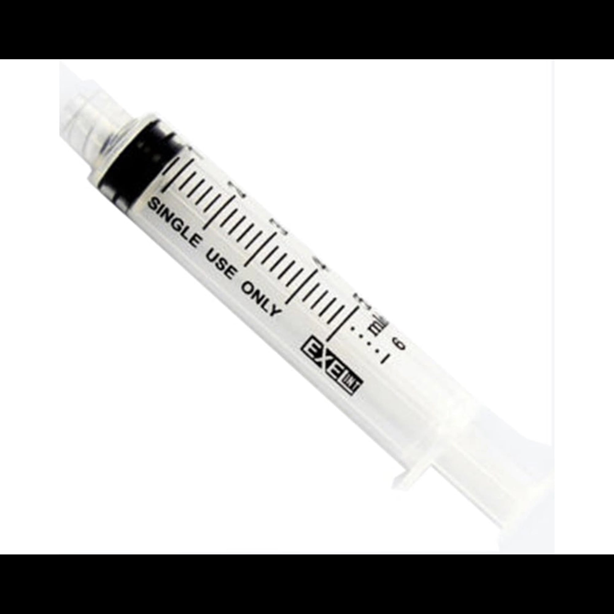 Exel International 5-6cc Luer Lock Syringe Only with Cap, Sterile, 100/Box, 26230