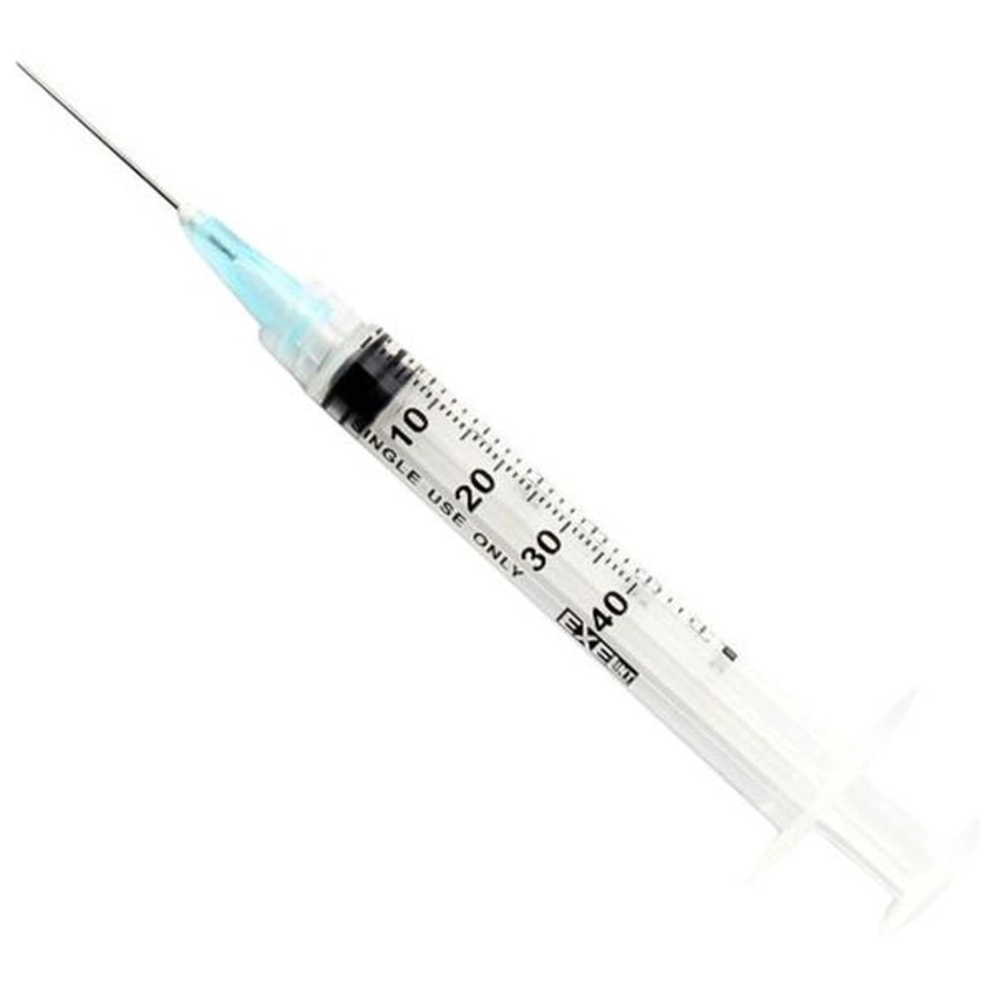 Exel 3cc Syringe with 20 Gauge x 1" Needle, Luer Slip, Low Dead Space, Sterile, Box of 100, 26611