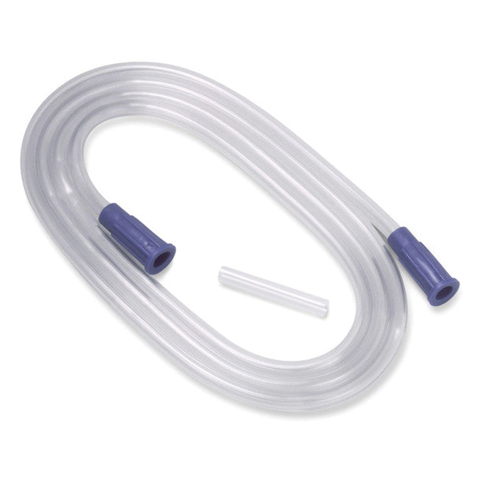 Cardinal Argyle Suction Connecting Tube, 1/4" ID x 6 ft, Molded Connectors, Sterile, 50/Cs, 301606