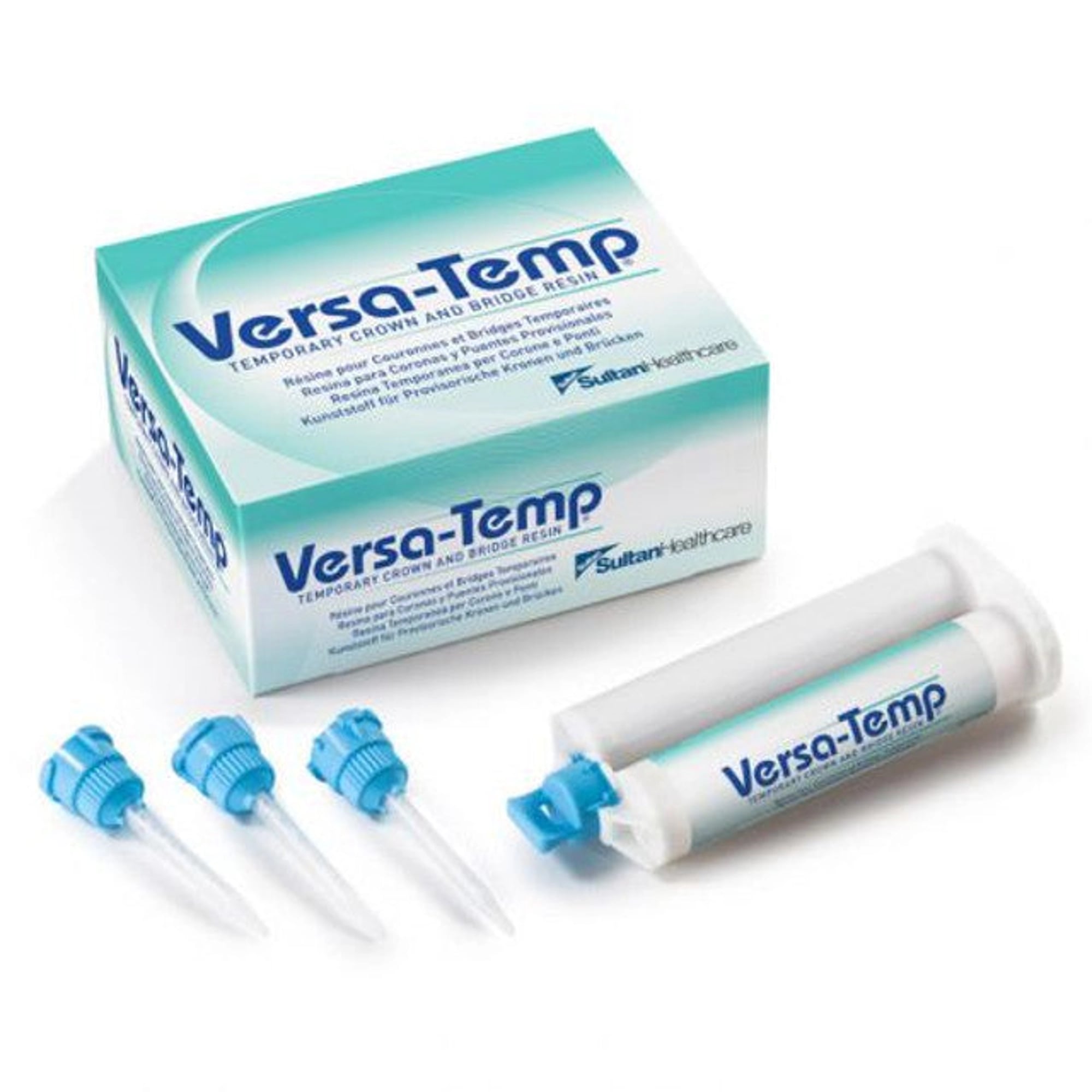 Sultan VersaTemp Temporary Crown & Bridge Material, Shade A3, Bulk Kit, 3 x 50 mL Cartridges, #72075