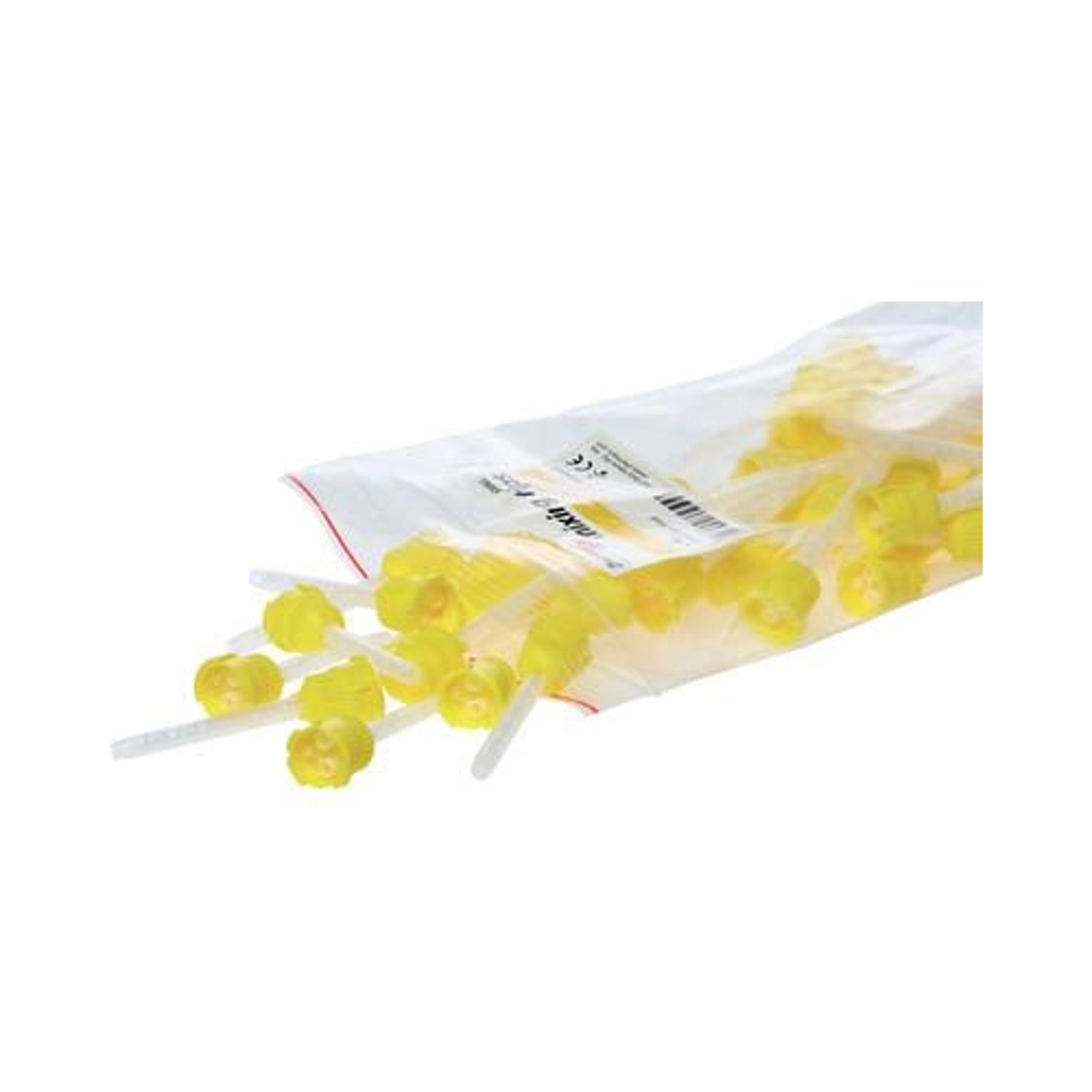 Zhermack Mixing Tips, Small, Yellow, 48/Bag, C202070