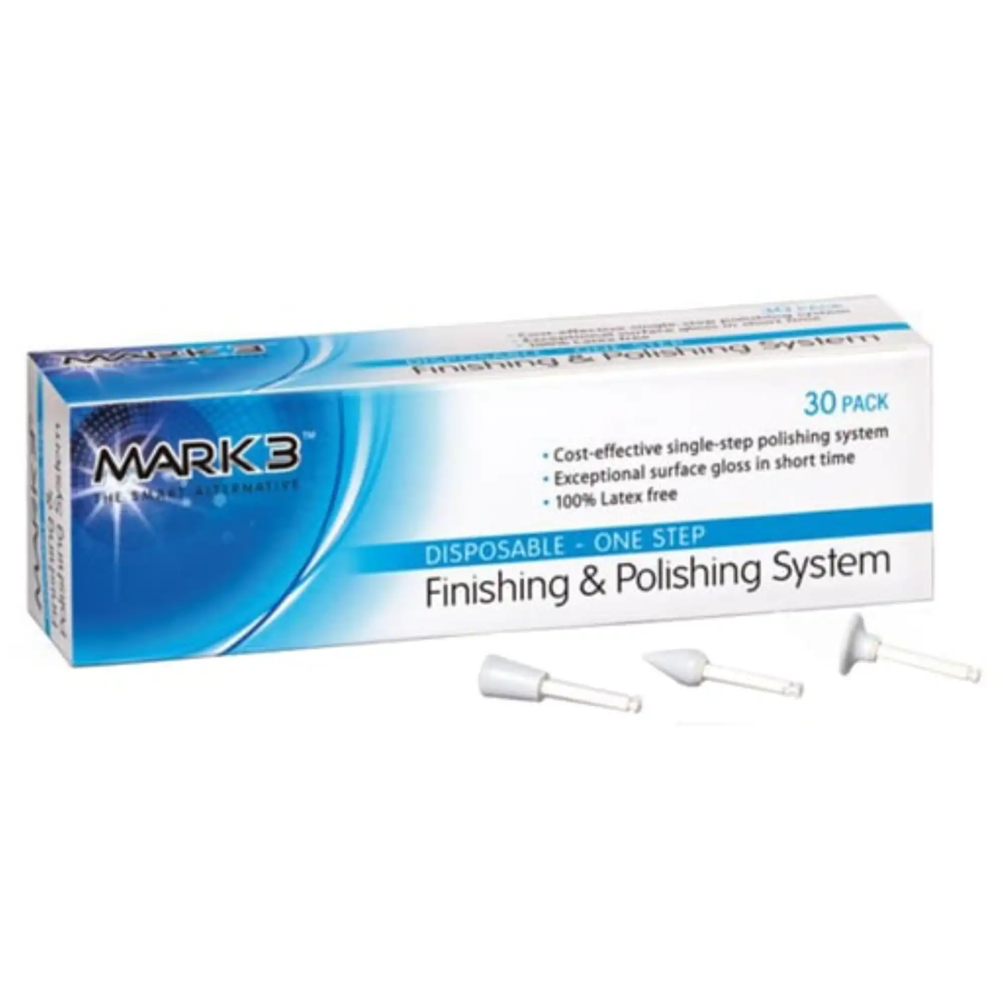Mark3 Finishing & Polishing Intro Kit, 30 Pieces/Box, 6340