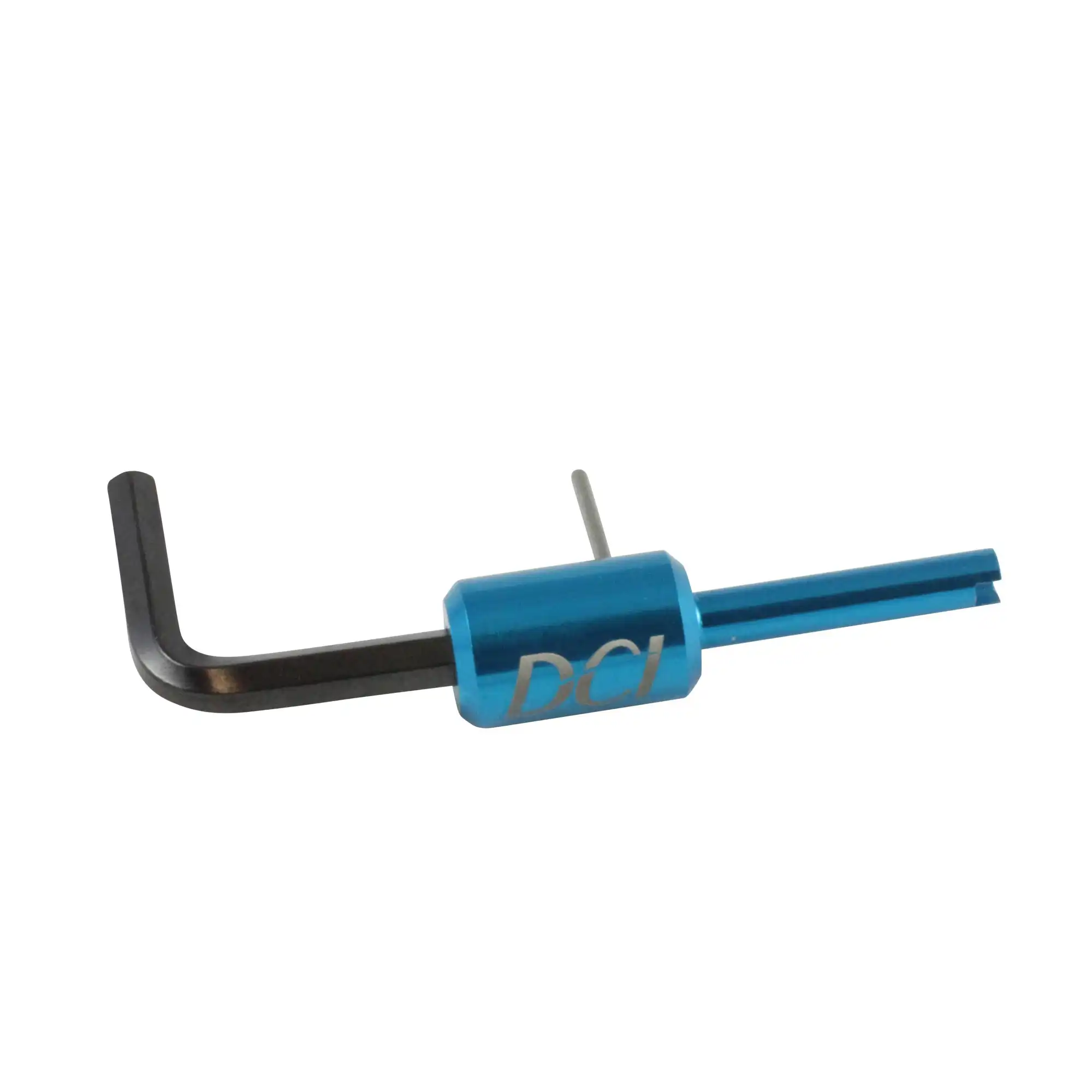 DCI International 3-in-1 Syringe Tool Kit, Includes Valve Core Tool, Quick-Change Adapter & Button Pin Removal Tool, 1/Pack, 9287