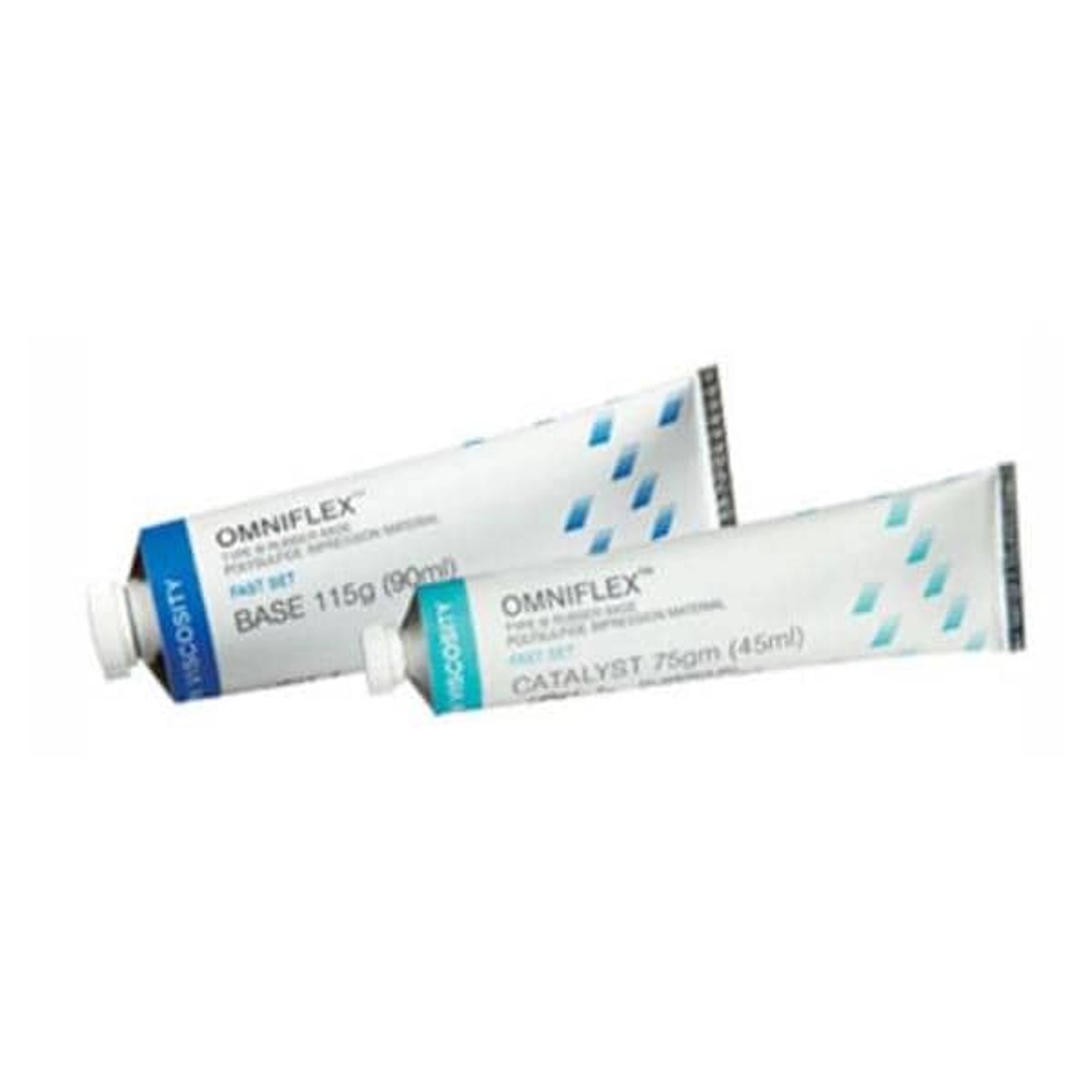 GC America Omniflex Fast Set Rubber Base Impression Material, White, 90 mL Tube, 137321