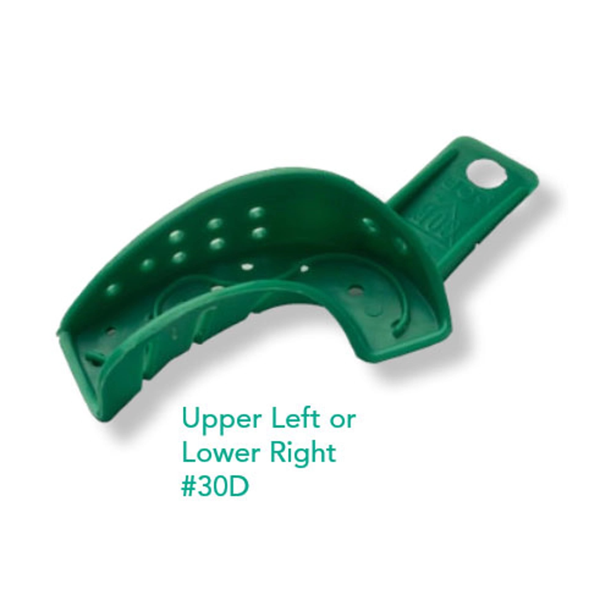 GC America Shelf Spacer Tray #30D Perforated, Green, Upper Left/Lower Right Quadrant, Zig-Zag Design, 72/Box