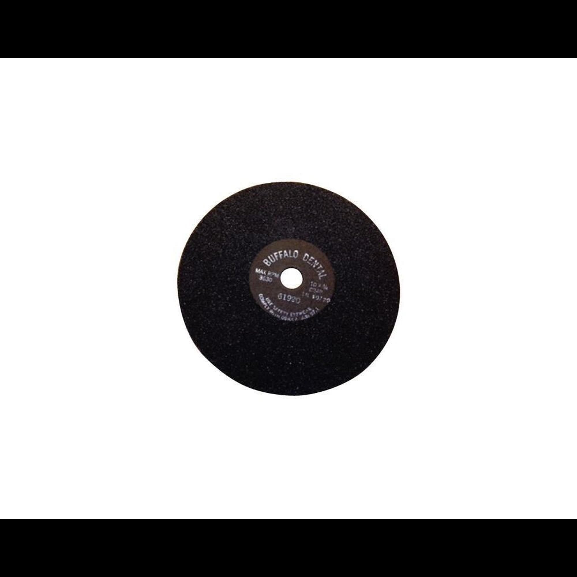 Buffalo Dental Carborundum Model Trimming Wheel, 12 in, Coarse No. 24, Reversible, 62030