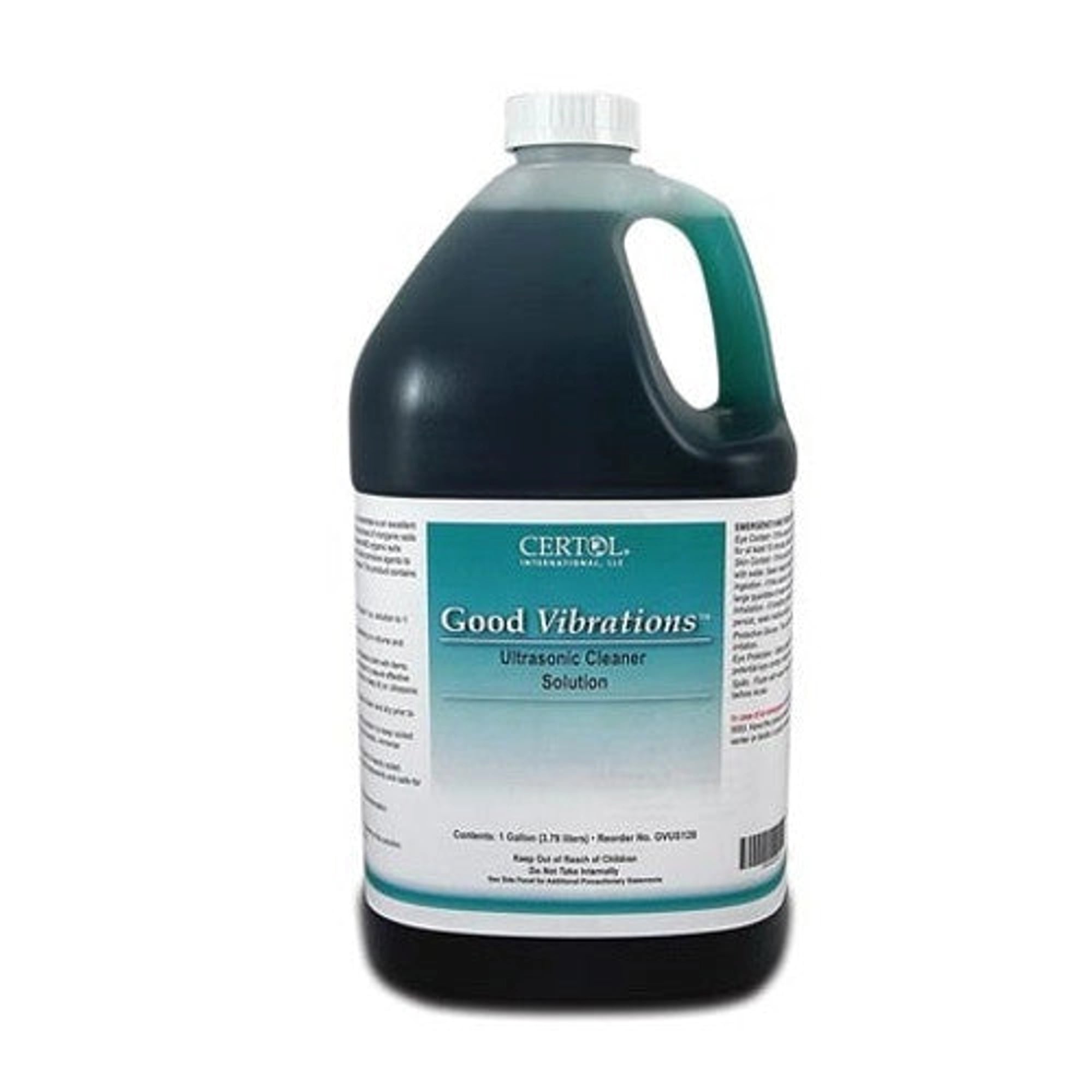 MicroCare Certol Good Vibrations Ultrasonic Cleaner Concentrate, 1 Gallon, 4/Case, GVUS128