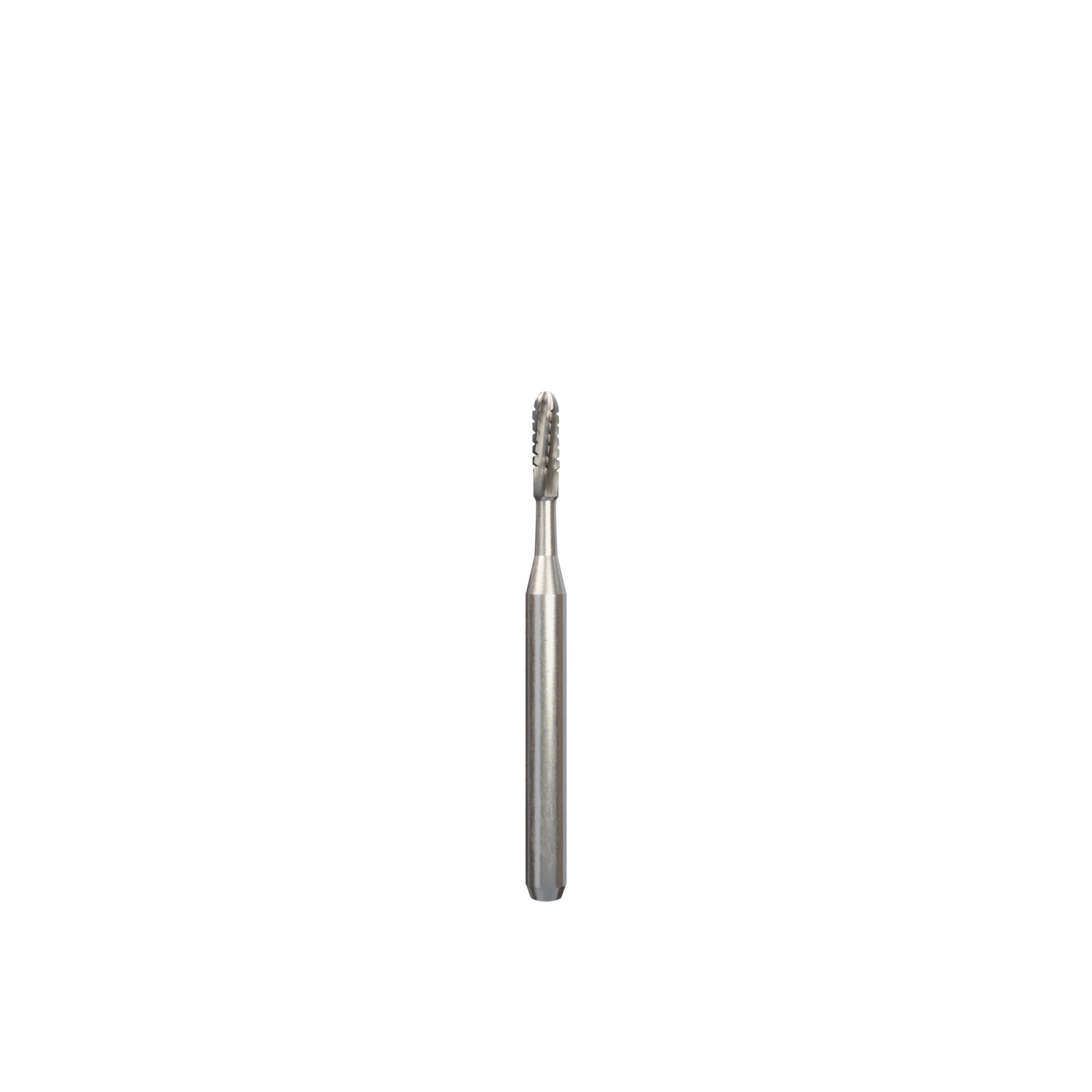 Alpen Carbide Bur FG #1557 Round End Cross Cut Fissure, 1.0 mm Diameter, 100/Pk, R101557C