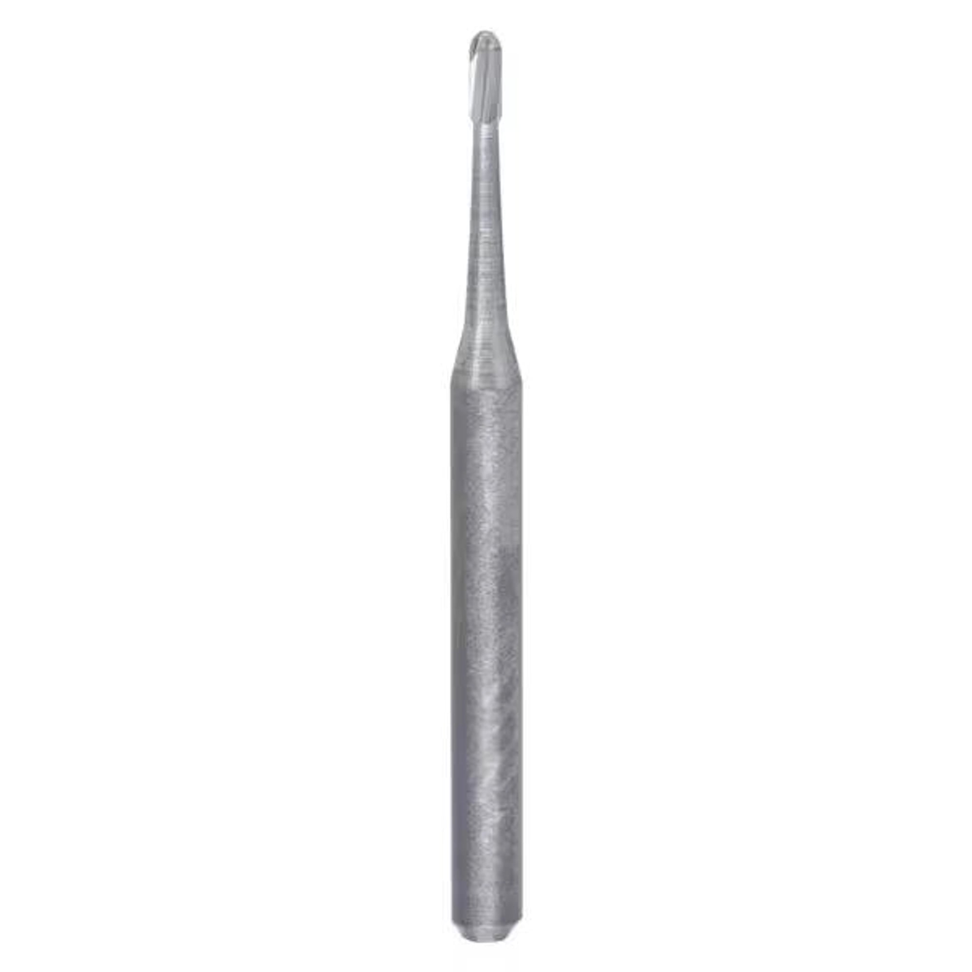 Coltene Alpen Carbide Bur #4 Round RA (Right Angle Latch), 1.4 mm Head Diameter, 100/Pk, 4-204-1.40
