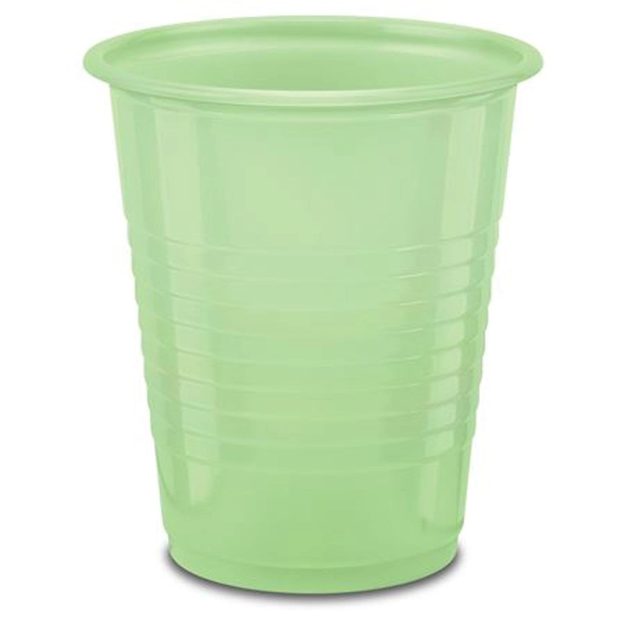 Crosstex Advantage Plastic Cups, 5 oz, Green, 1000/Case, CXAGR
