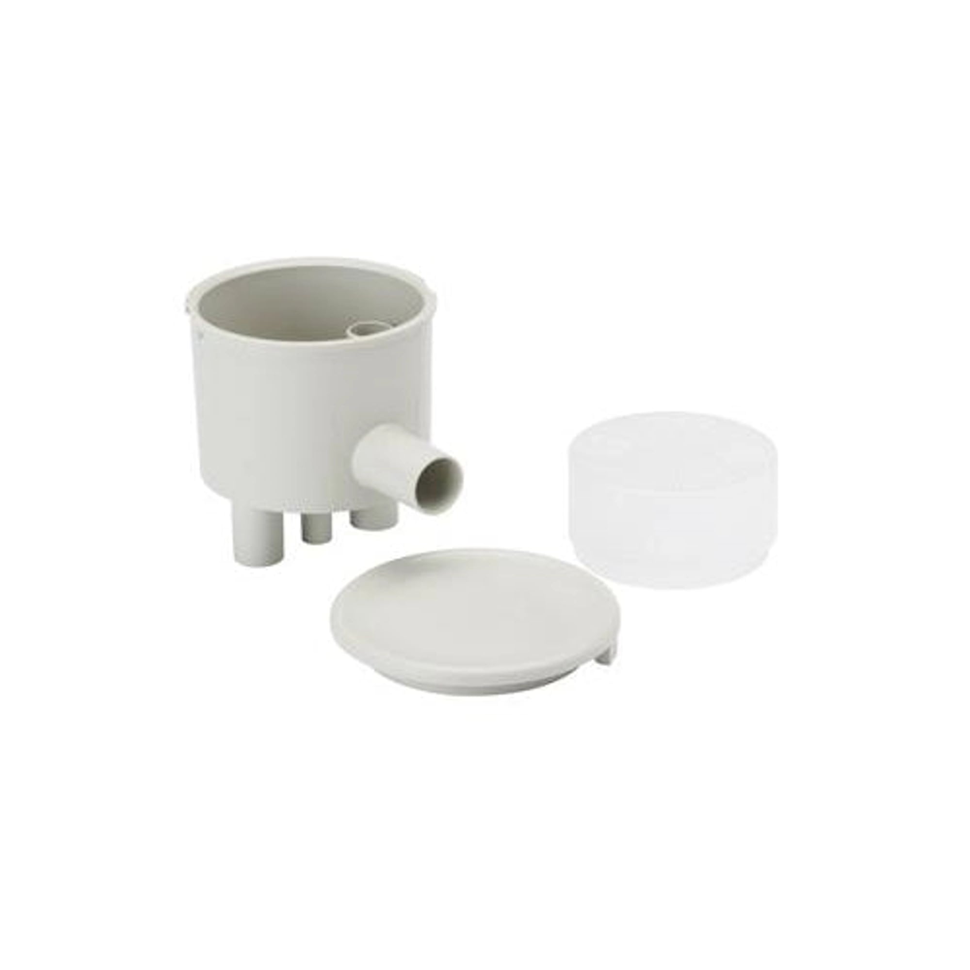 DCI International Vacuum Canister Side Port with Bracket, 80 mm, 5872