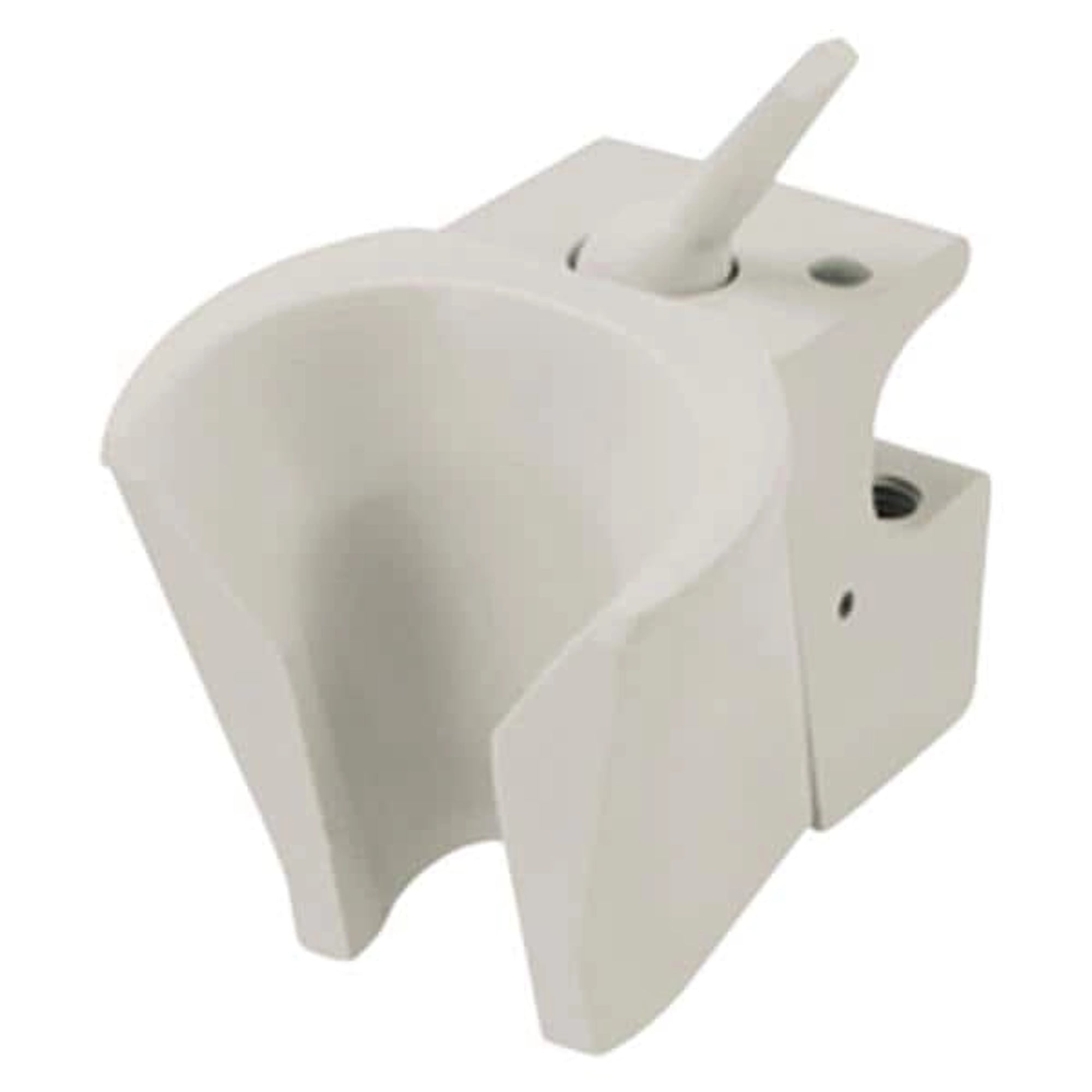 DCI International Automatic Handpiece Holder with Lockout Toggle, Gray, 1/2" Bar Mount, Model 5960