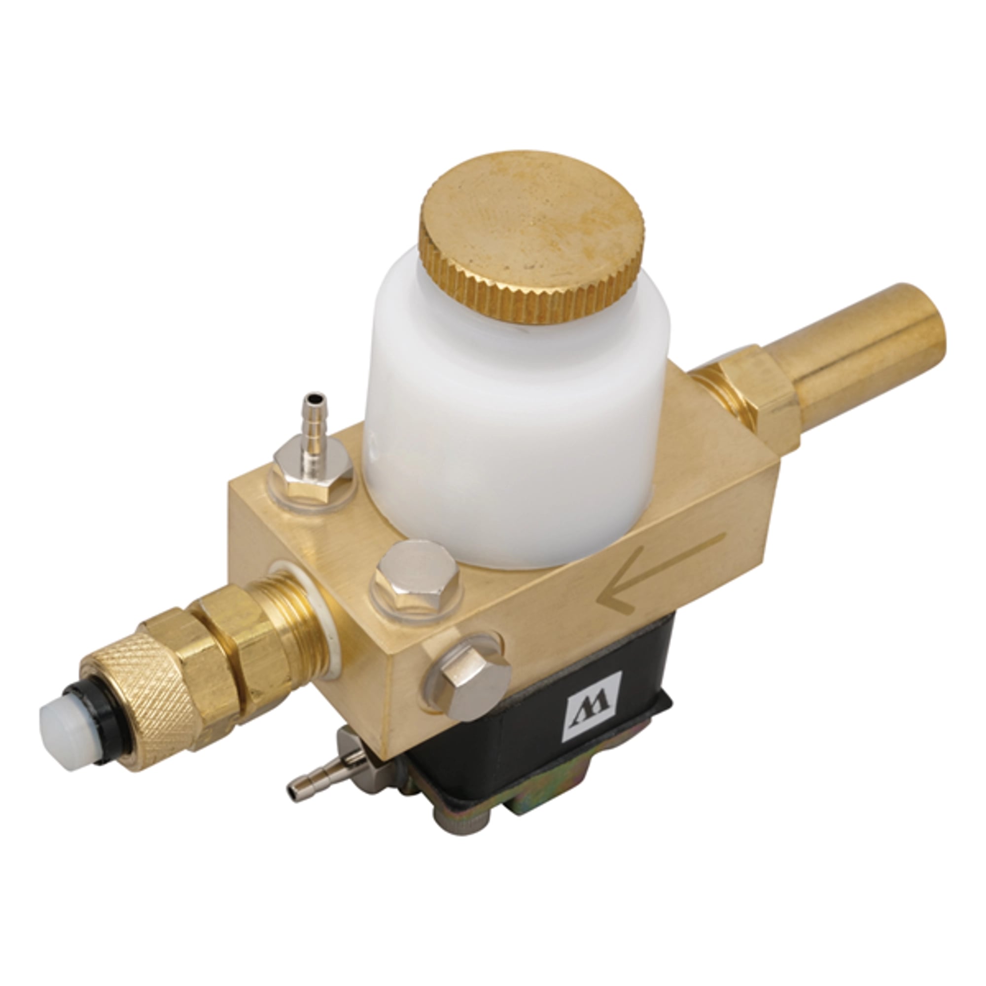 DCI International Single Shut-Off Valve Assembly & Filter, Water, 40 Micron, 3/8" Compression, 9188