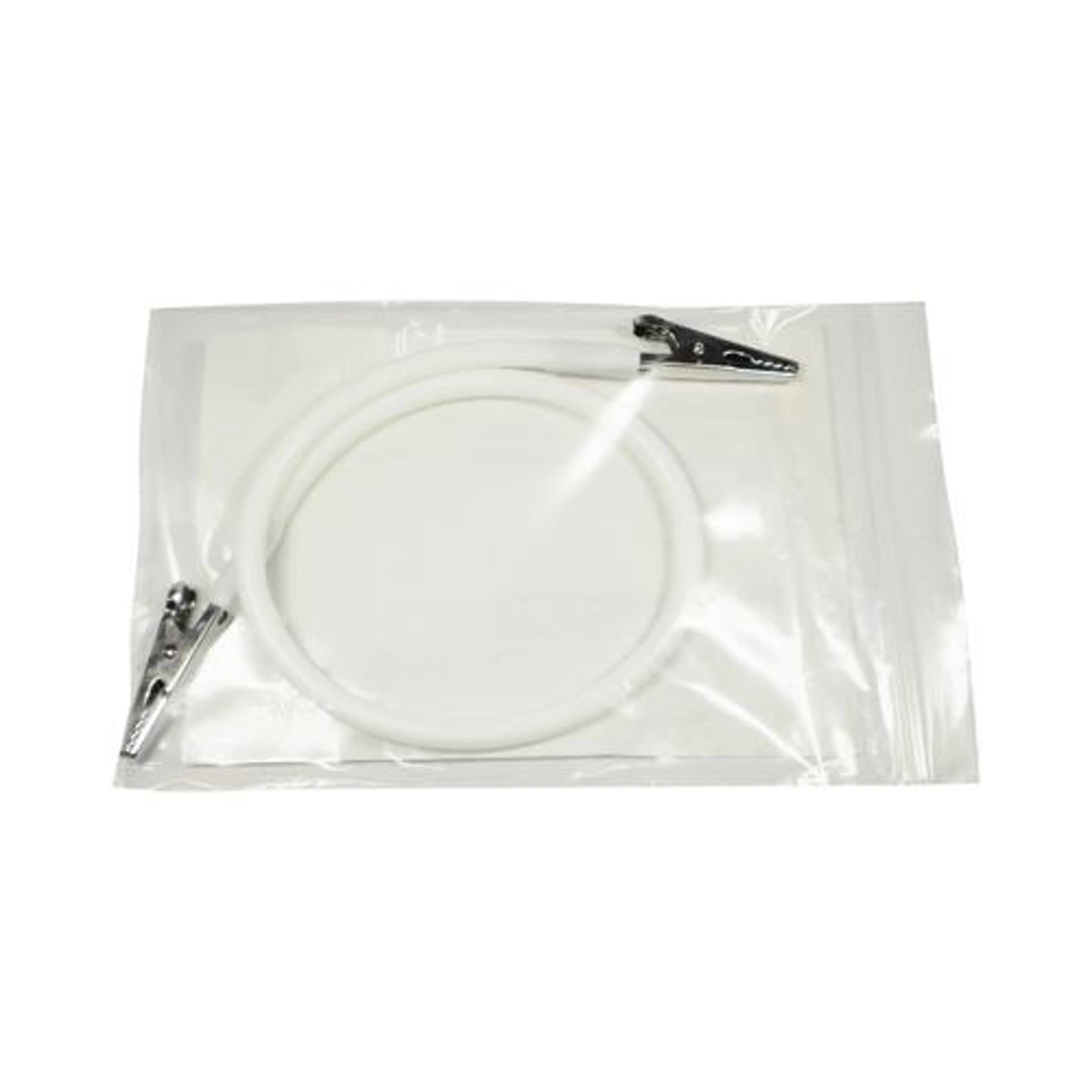 Hager Worldwide Super Bib Clip, White, Single Clip, 14" Length, 605288