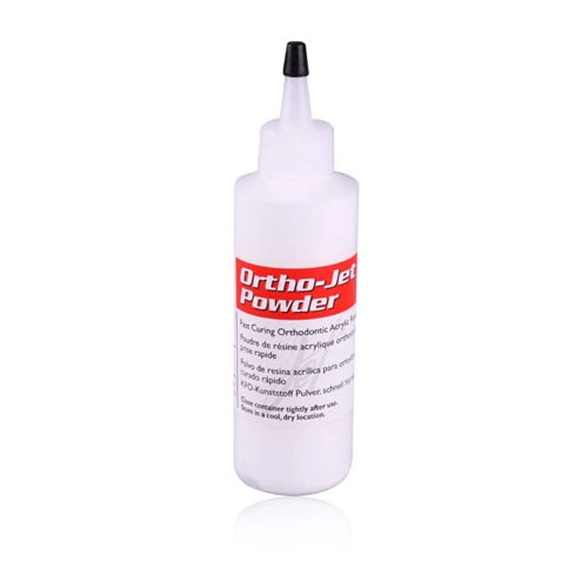 Lang Dental Contemporary Ortho-Jet Self-Curing Acrylic Resin Powder, White, 4 oz Bottle