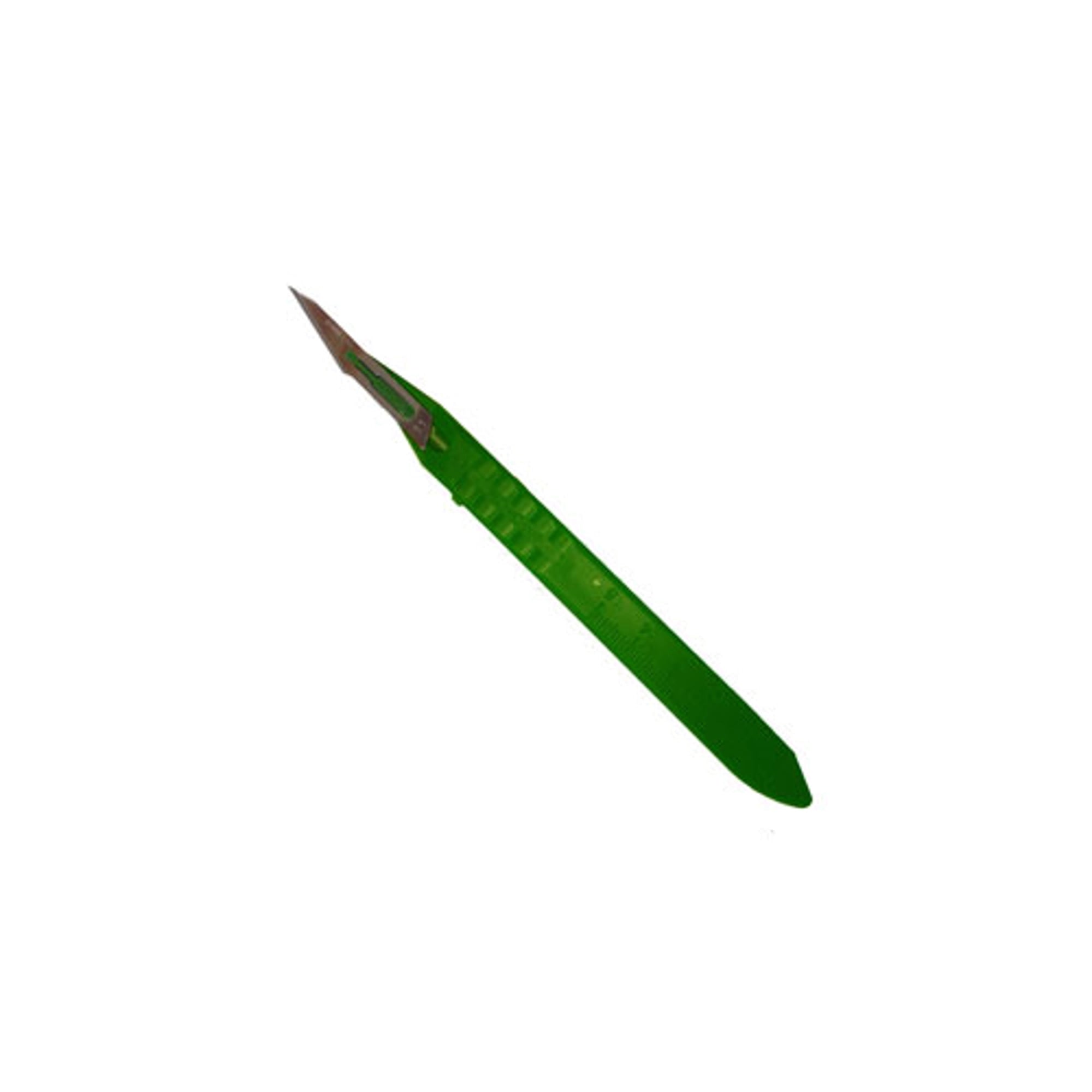 Myco Medical Technocut Disposable Scalpel, Size #11, Sterile, Stainless Steel, 10/Box, 6008T-11