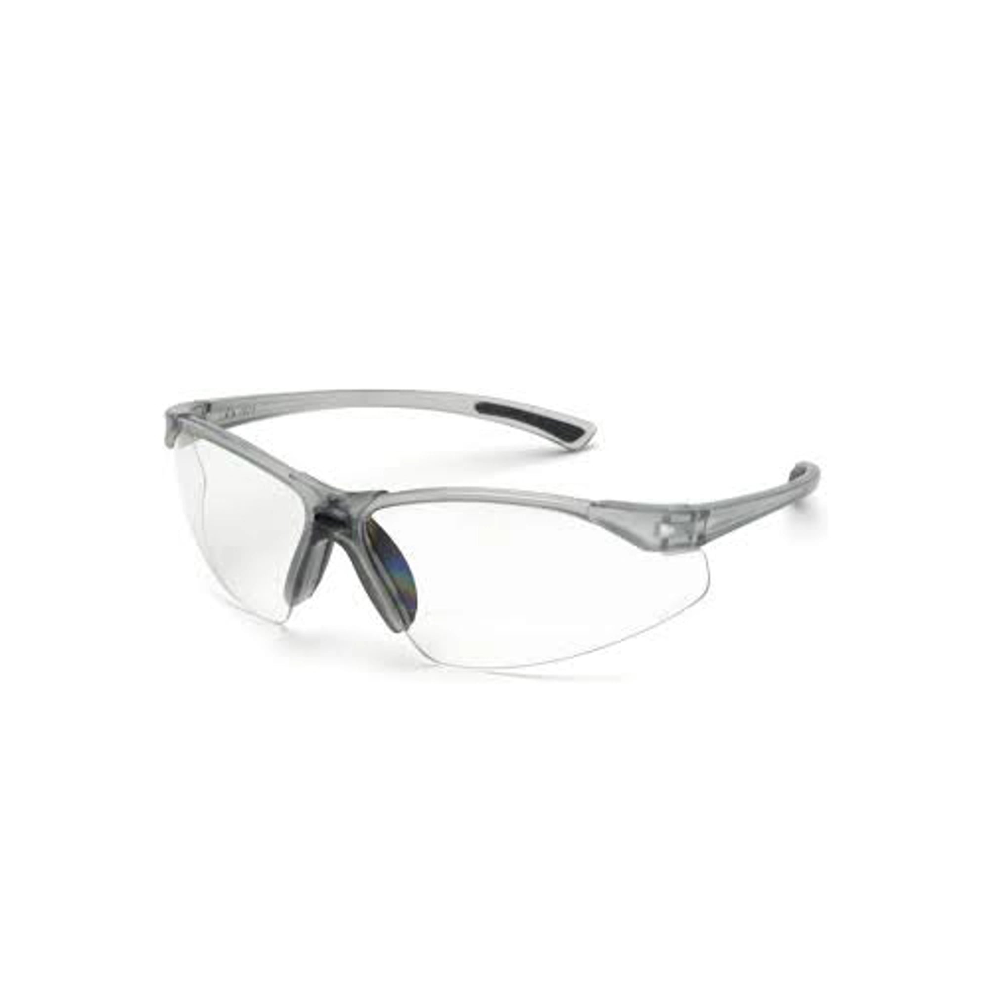 Palmero ProVision Tech Specs Bifocal Safety Eyewear, 2.0 Diopter, Grey Frame, Clear Lens, 3720C
