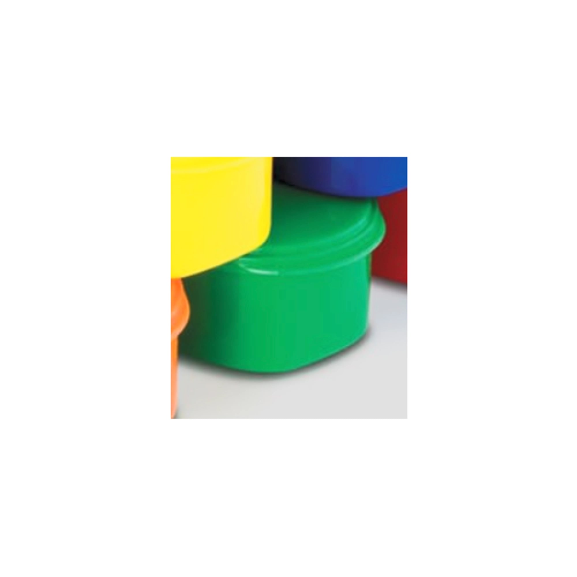 Plasdent Mini Dental Appliance Box, Neon Green, 12/Box, 200MN-4N