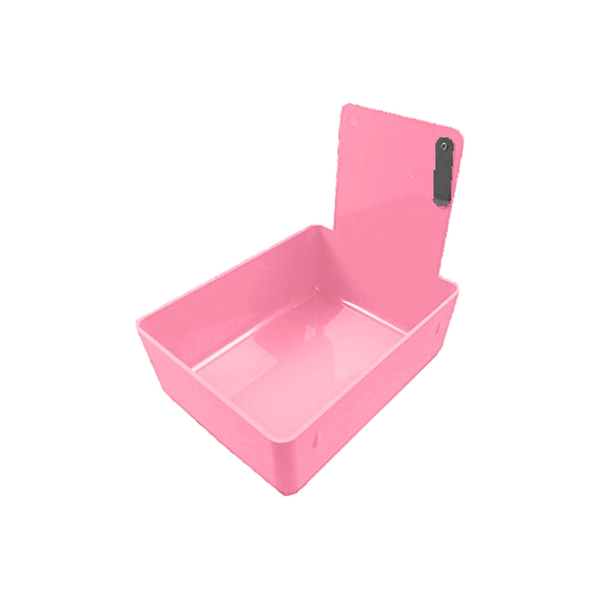 Plasdent Pro Lab Pan, Neon Pink, 8 5/8" x 8 5/8" x 2 3/8" Deep, Plastic