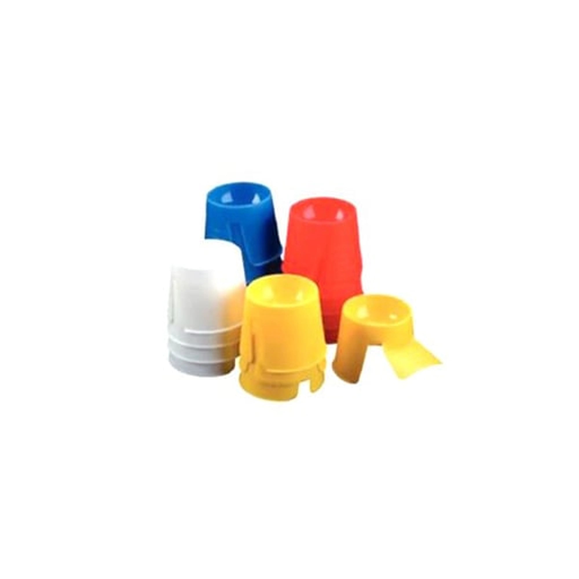Plasdent Dapdish Disposable Dental Dappen Dishes, Assorted Colors, 200/Box