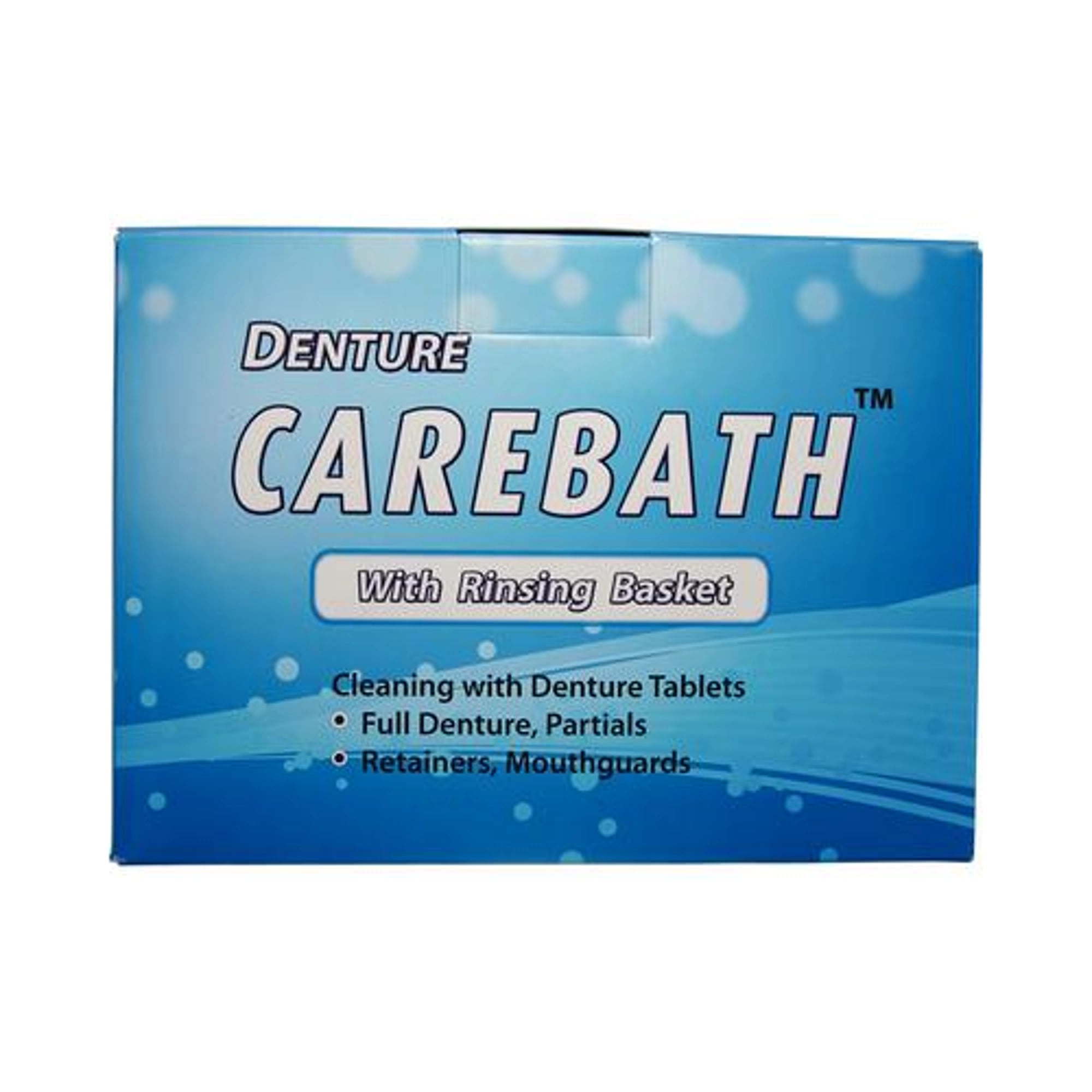 Plasdent Denture Care Bath with Rinsing Basket, Friendly Frog, Green, 12/Pkg