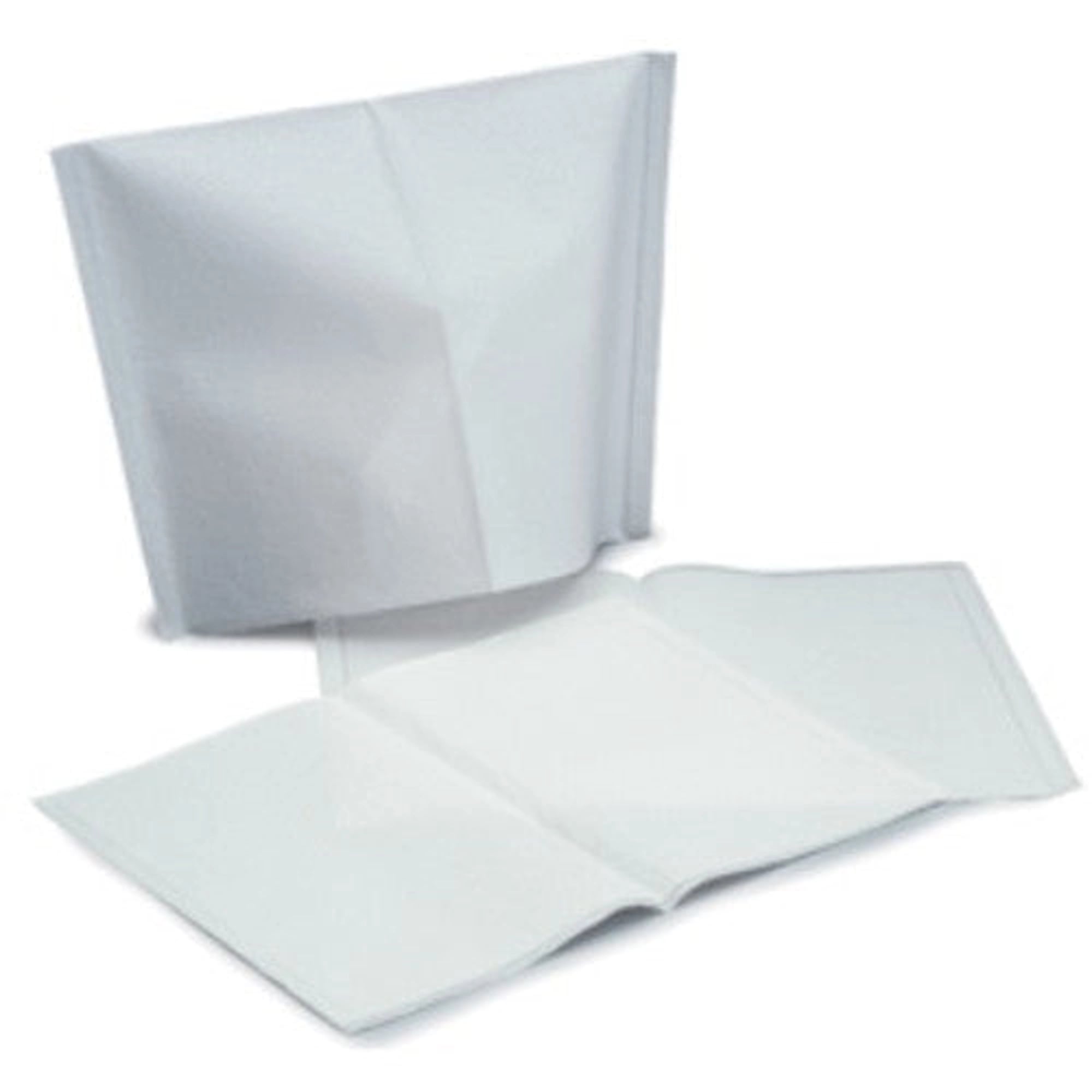 Quala Disposable Headrest Covers, 10" x 10", White, Poly Coated, Latex-Free, 500/Case, L0WHA