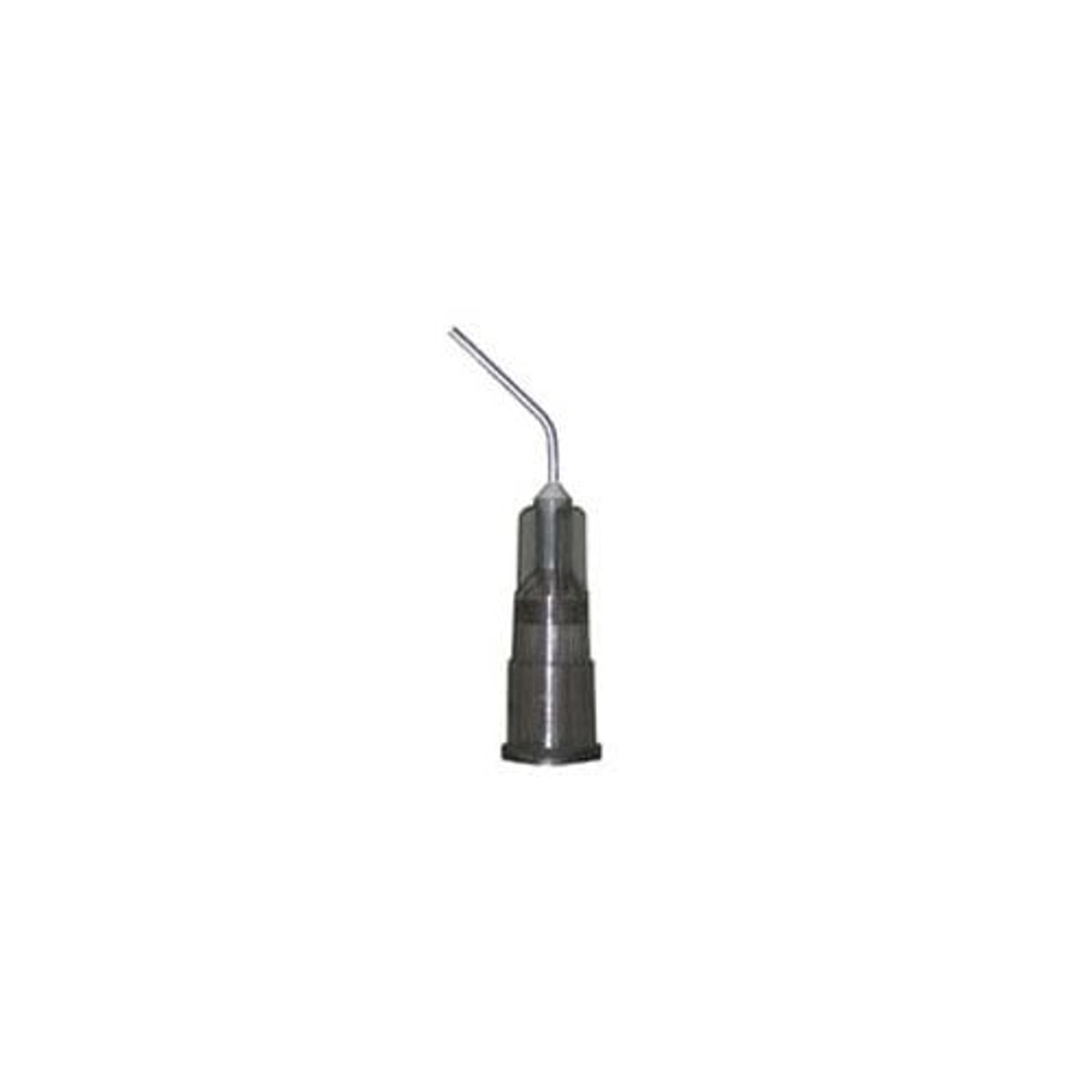 Quala Pre-Bent Dispensing Tips, 22 Gauge, Grey, 100/Pk