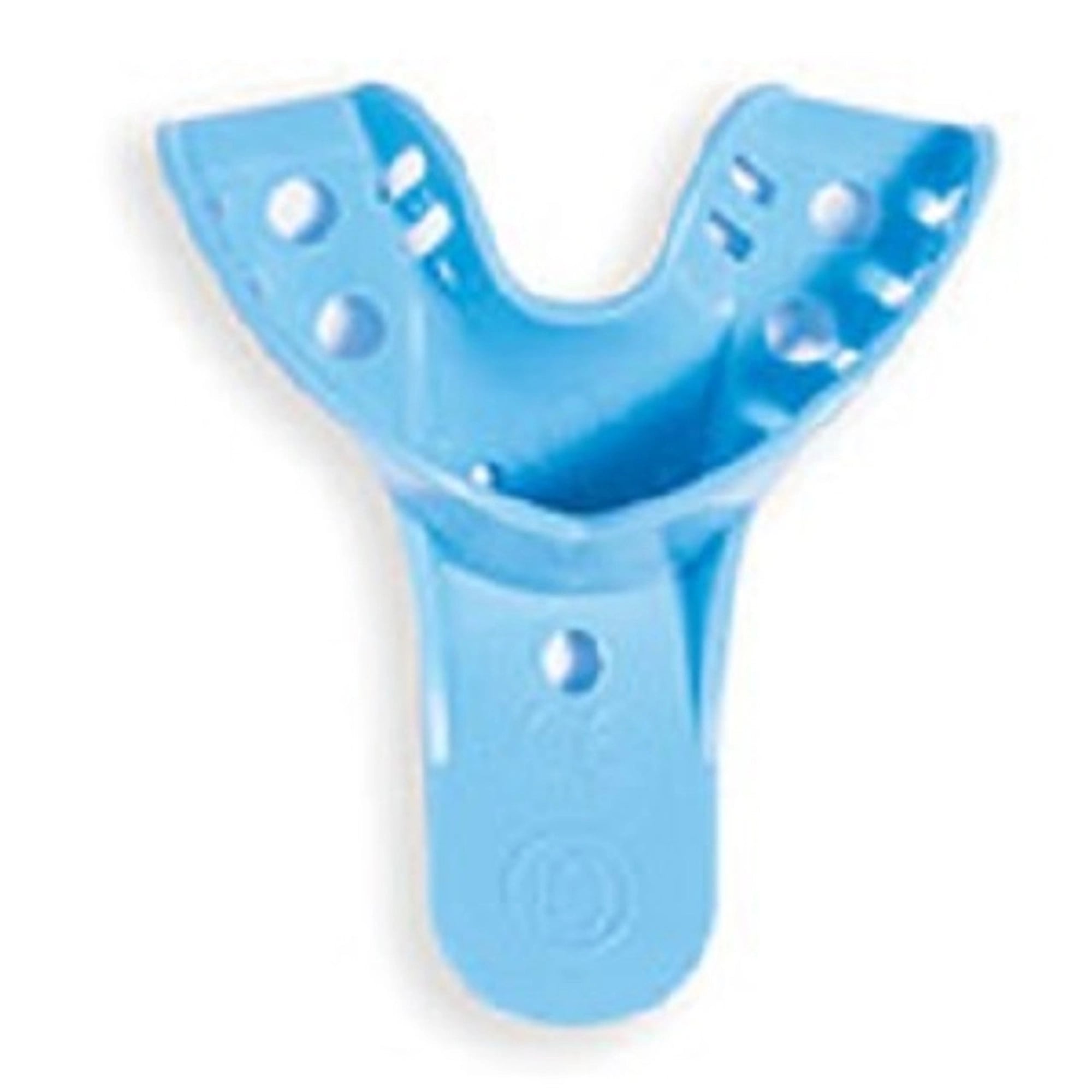 Quala Disposable Plastic Impression Trays, #10 Anterior Lower Perforated, 12/Bag, QIT10ANTLW