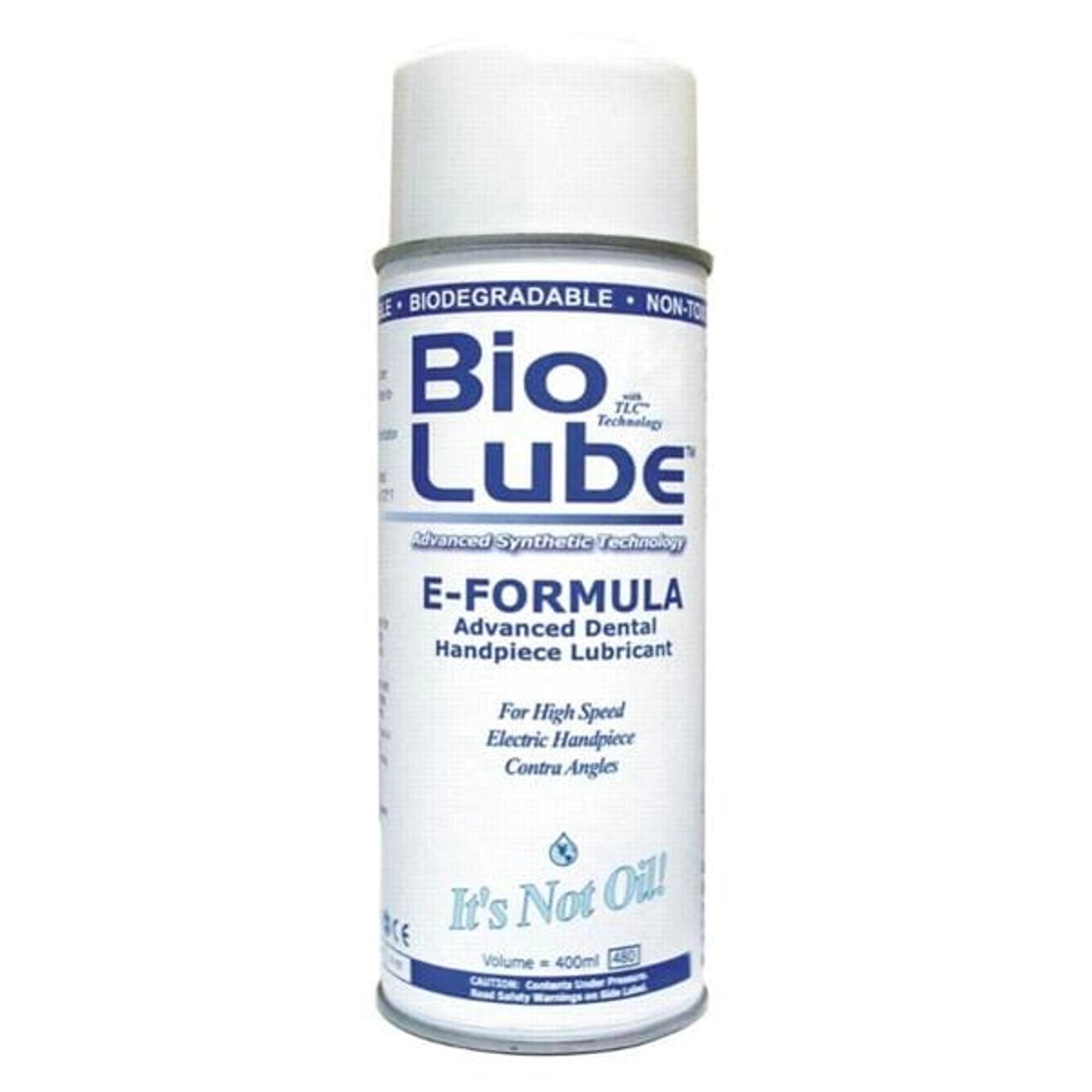 Southland Bio Lube E-Formula Synthetic Biodegradable Lubricant for High Speed Electric Handpiece Contra Angles, 500 mL Aerosol Can, BIO-EF-500