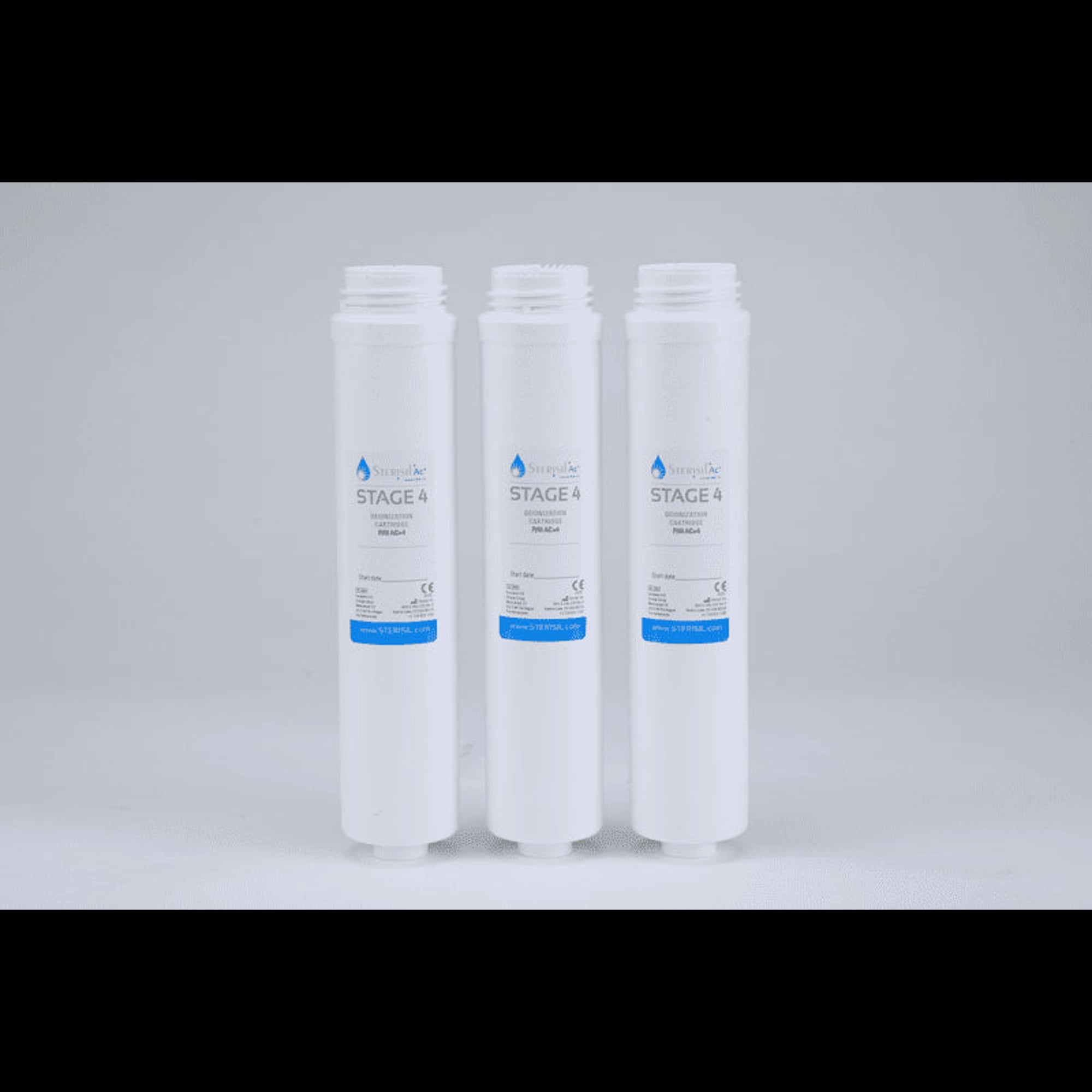 Sterisil AC+ Stage 4 Deionization Cartridges, 3/Pack, AC+DI