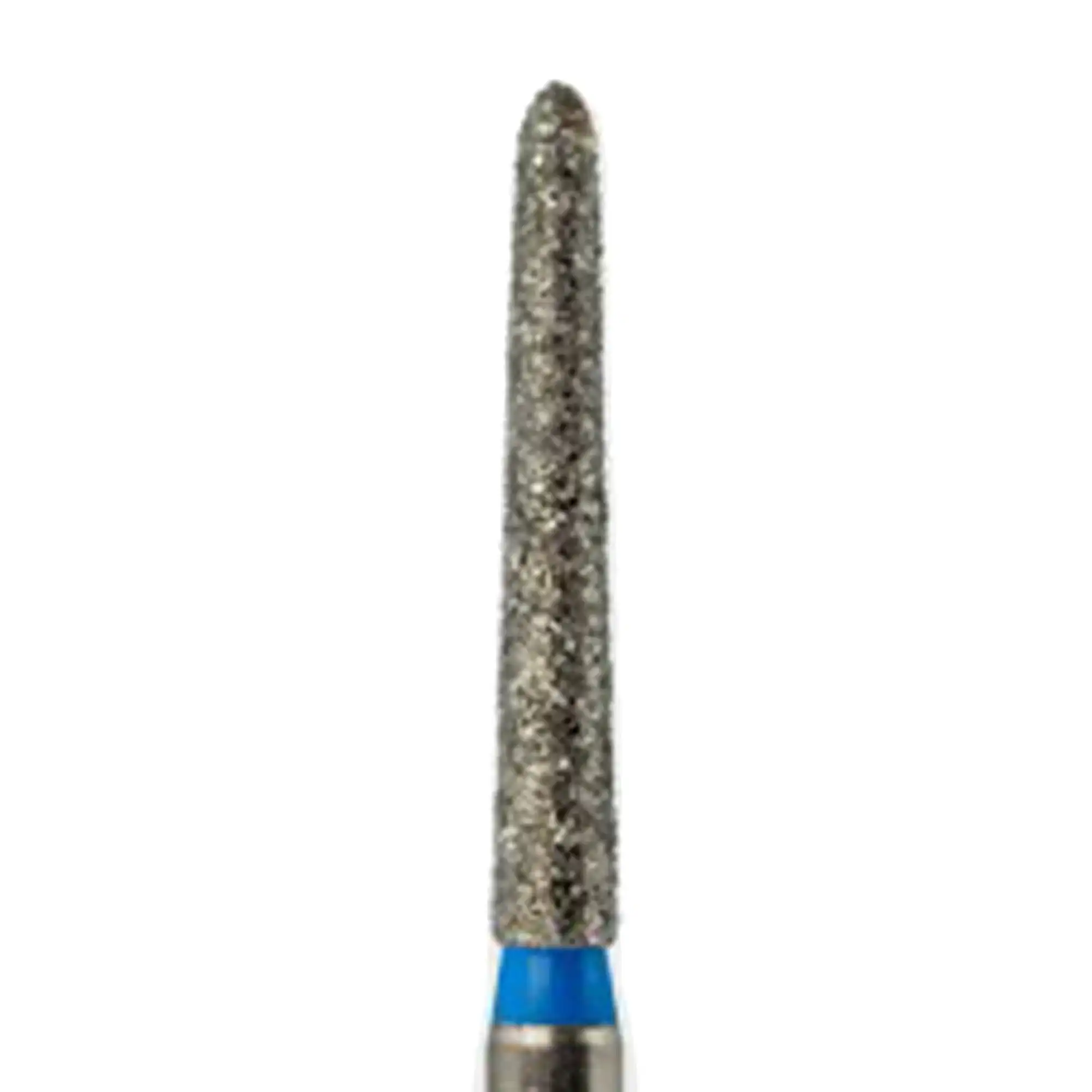 Microcopy NeoDiamond Pointed Taper Diamond Bur #1714.10, Medium Grit, Friction Grip, 1.4mm Head Diameter, 10.0mm Working Length, 25/Bx