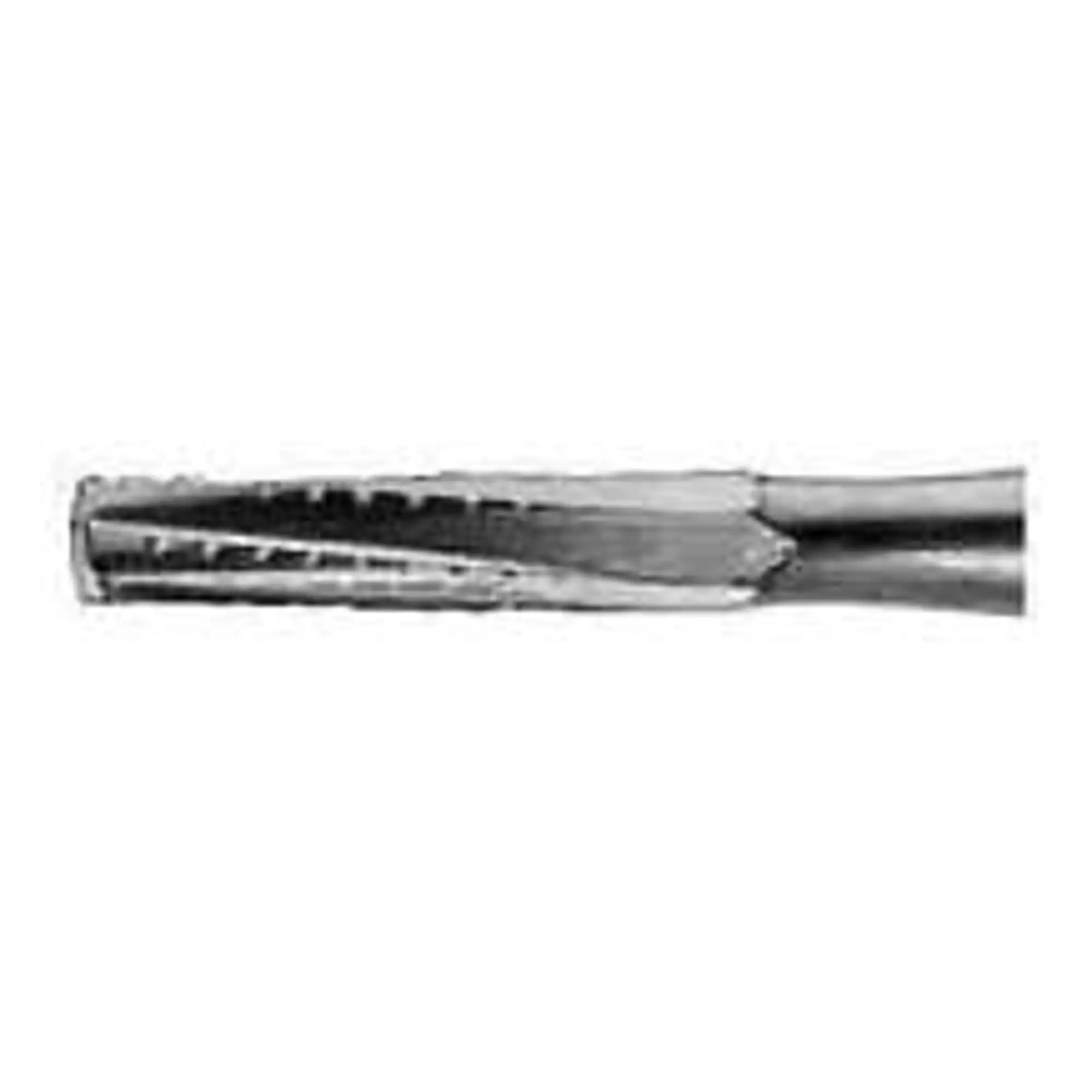 Microcopy NeoBurr #556 FGSS Short Shank Straight Fissure Crosscut Carbide Bur, 50/Pk